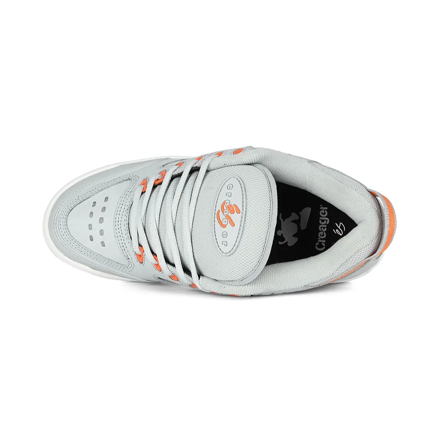 Es Skateboard Shoes Creager Grey/Orange - Image 4