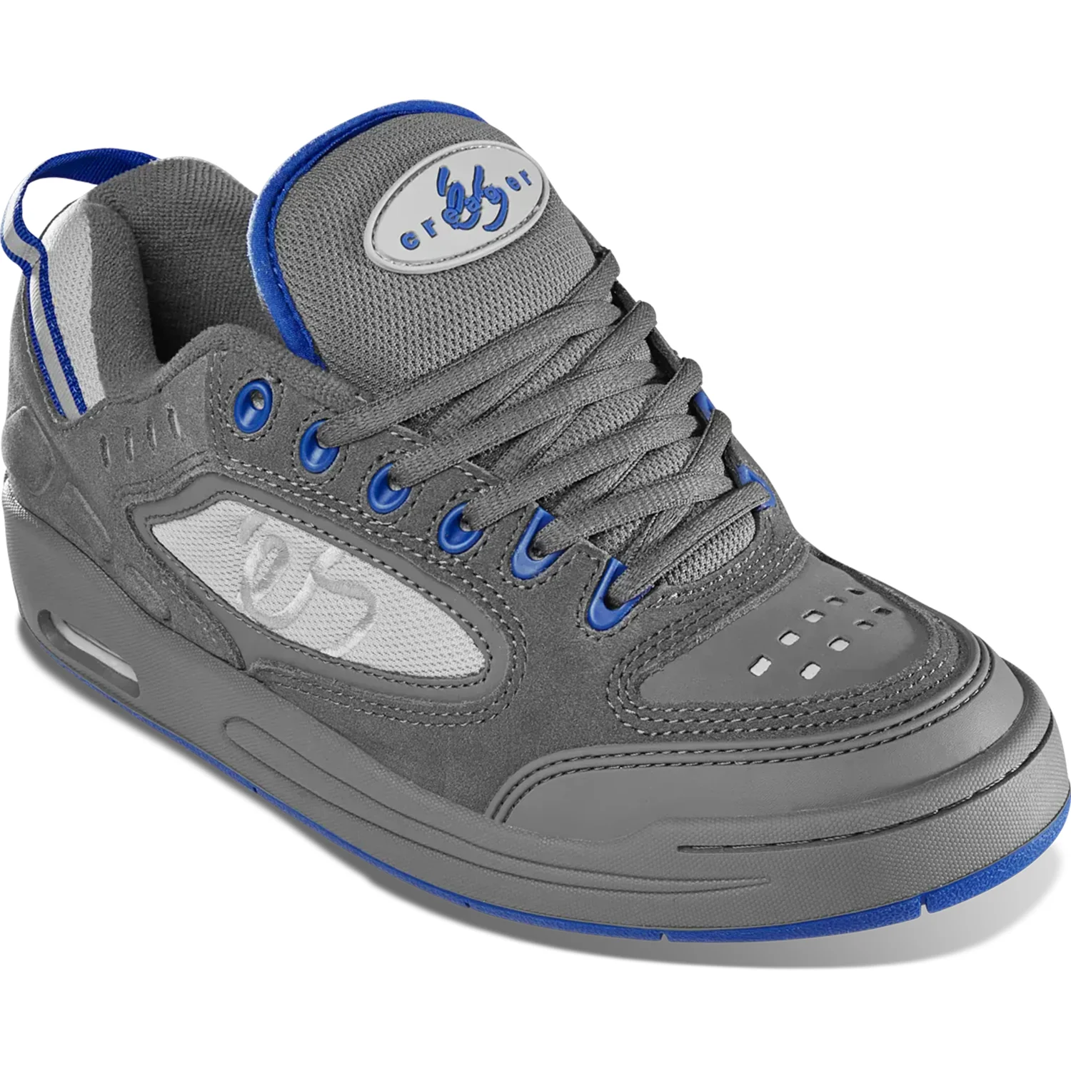 Es Skateboard Shoes Creager Grey/Royal - Image 4