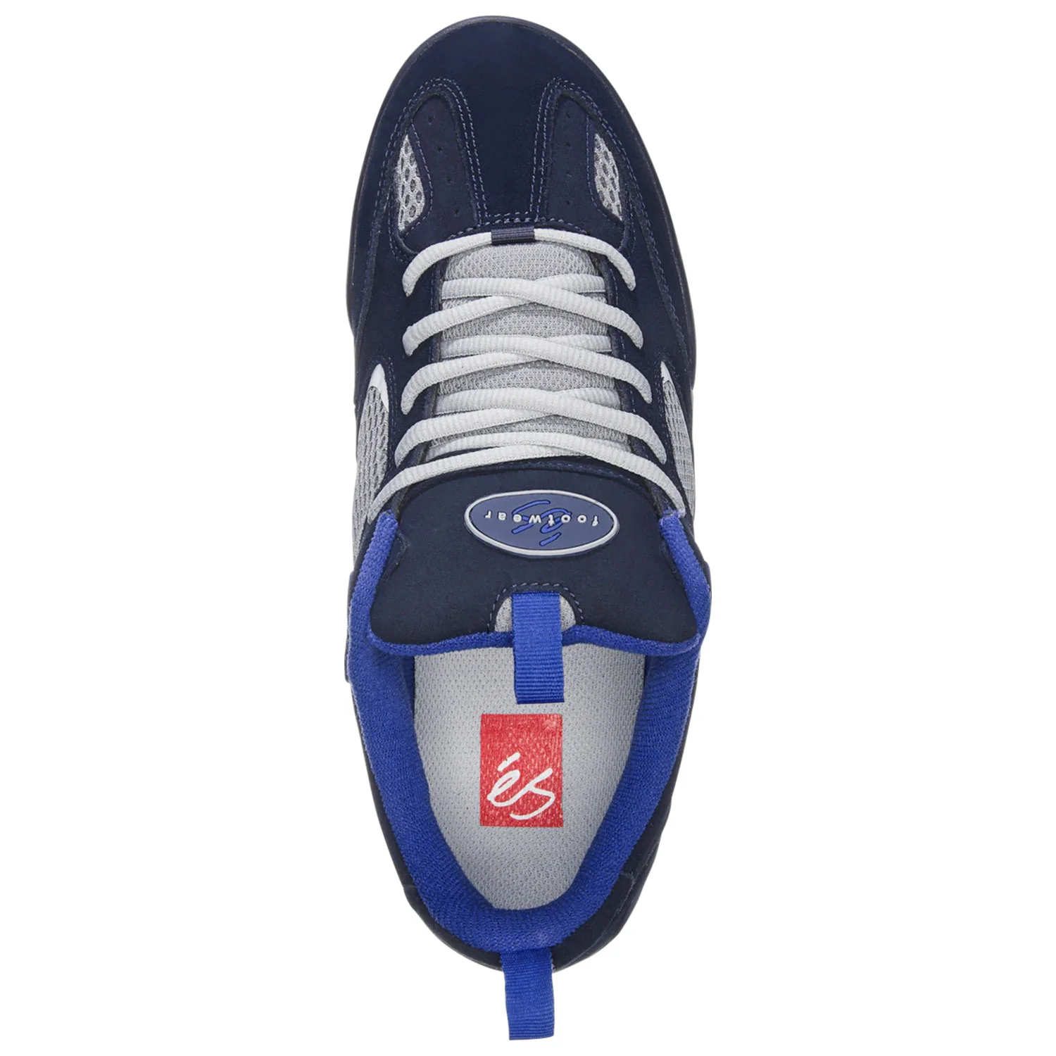 Es Skateboard Shoes Quattro Navy/Grey/Royal - Image 2