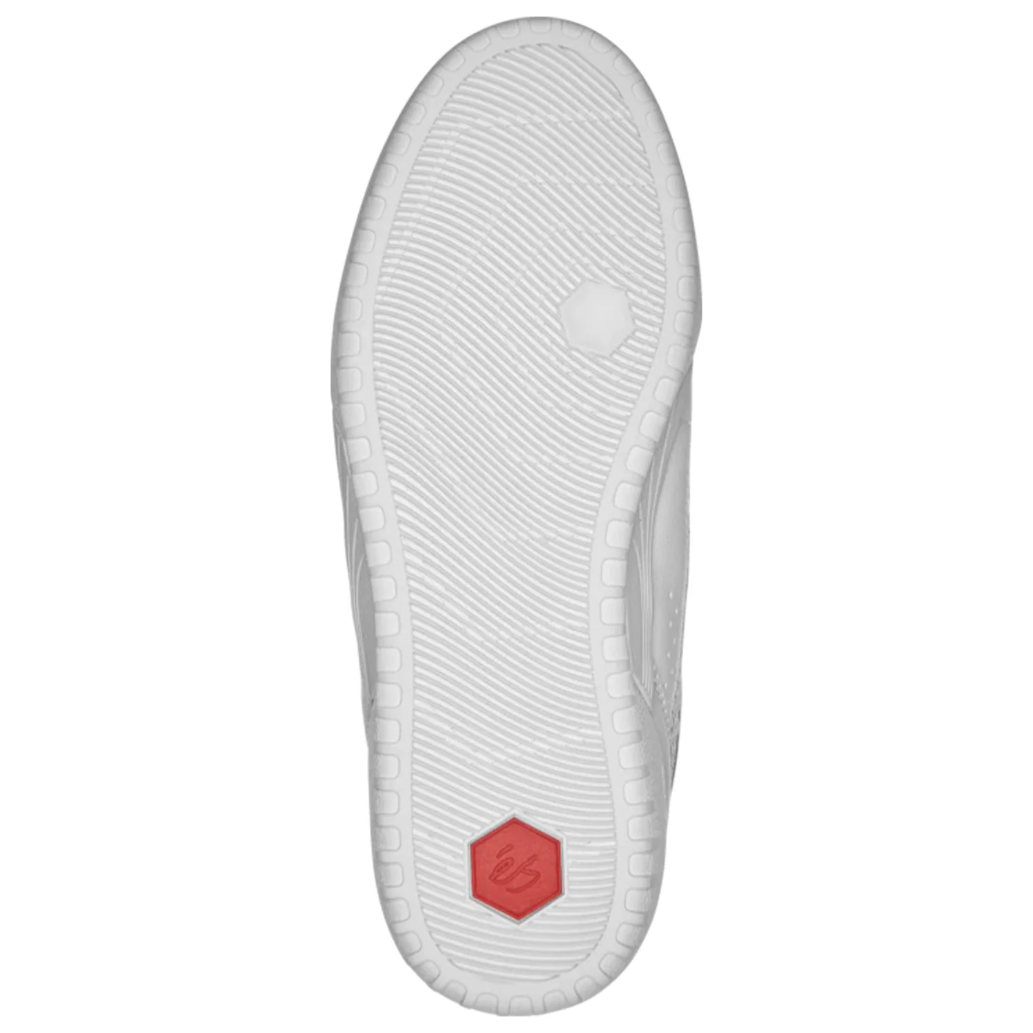 Es Skateboard Shoes Quattro White/Grey/Red - Image 3