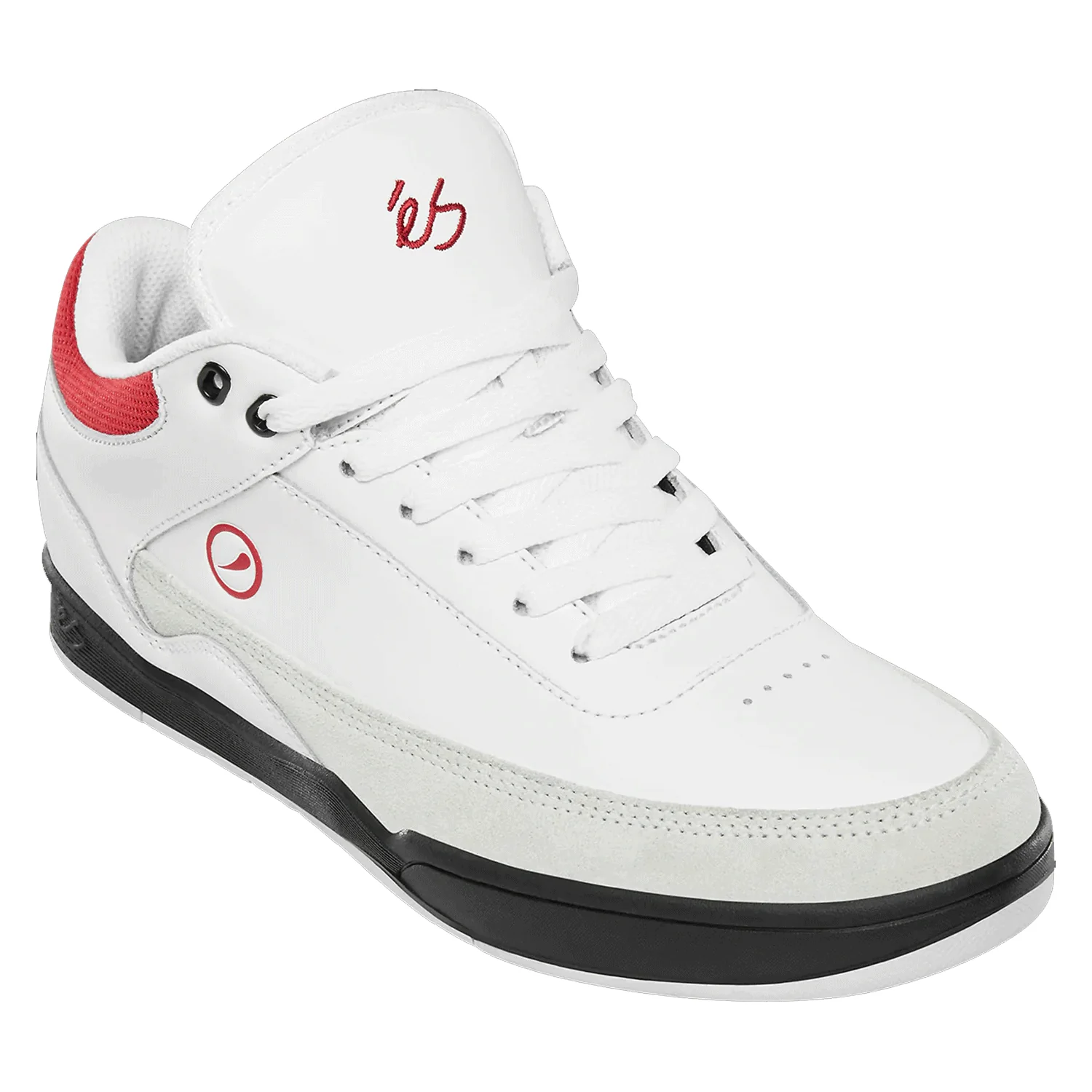 Es Skateboard Shoes Stylus Mid White Mens - Image 4