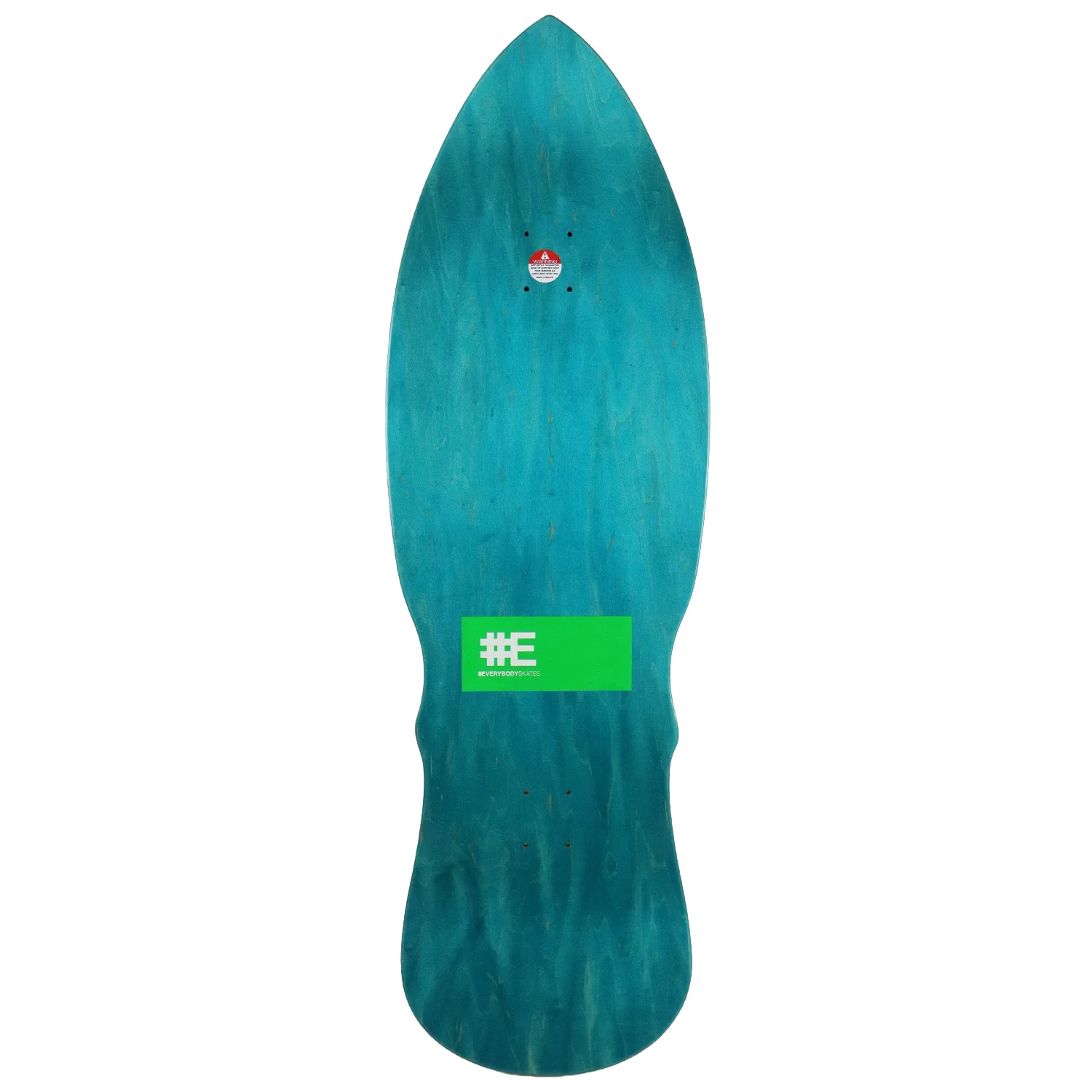 Everybody Skates Skateboard Deck Mike York Curb Monster Big Board 12.25" x 40" - Image 2