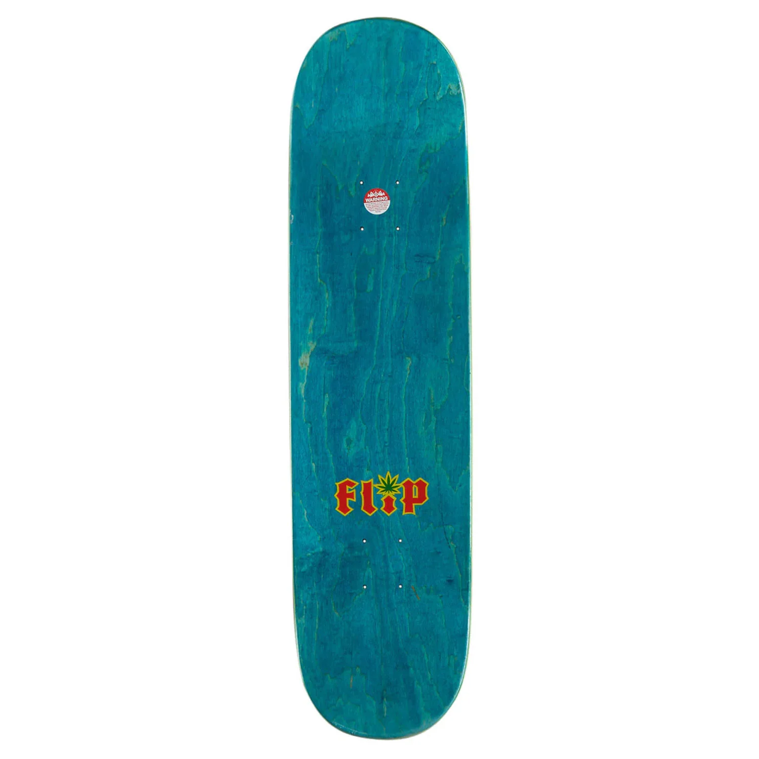 Flip Skateboard Deck Team HKD Rasta Black 8.4" x 31.73" - Image 2