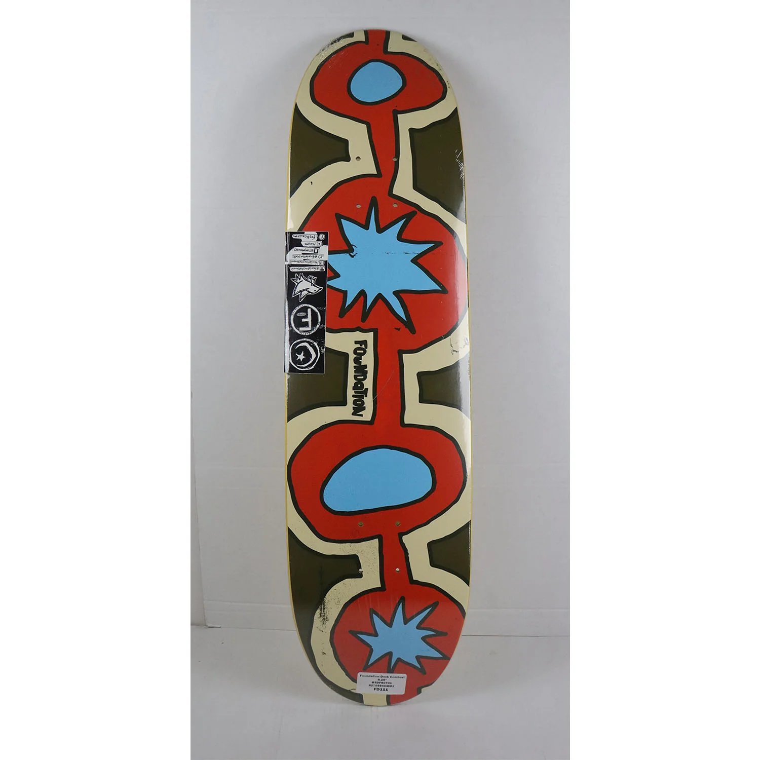 Foundation Skateboard Complete Combust 8.25" x 31.5" Independent Satori Upgrade - Image 2