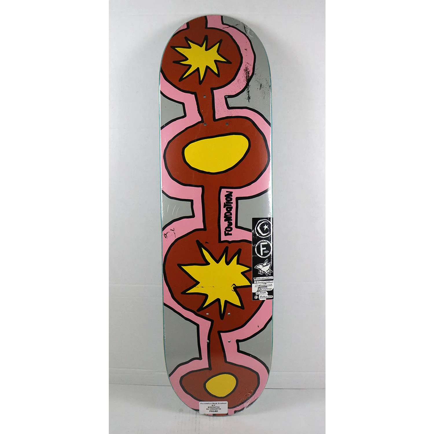 Foundation Skateboard Complete Combust 8.5" x 31.88" - Image 2
