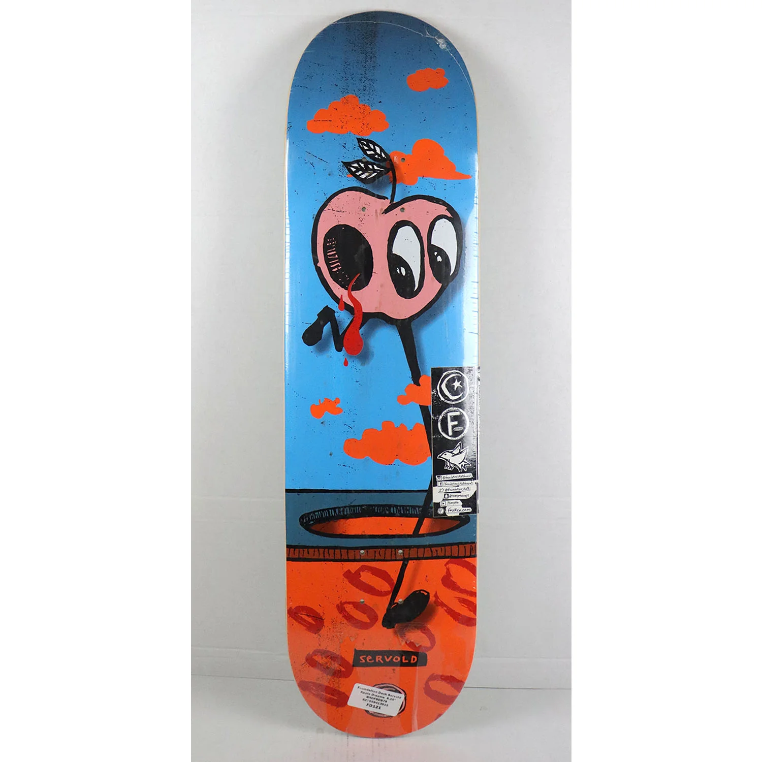Foundation Skateboard Complete Dakota Servold Apple Dreams 8.25" x 32" - Image 2