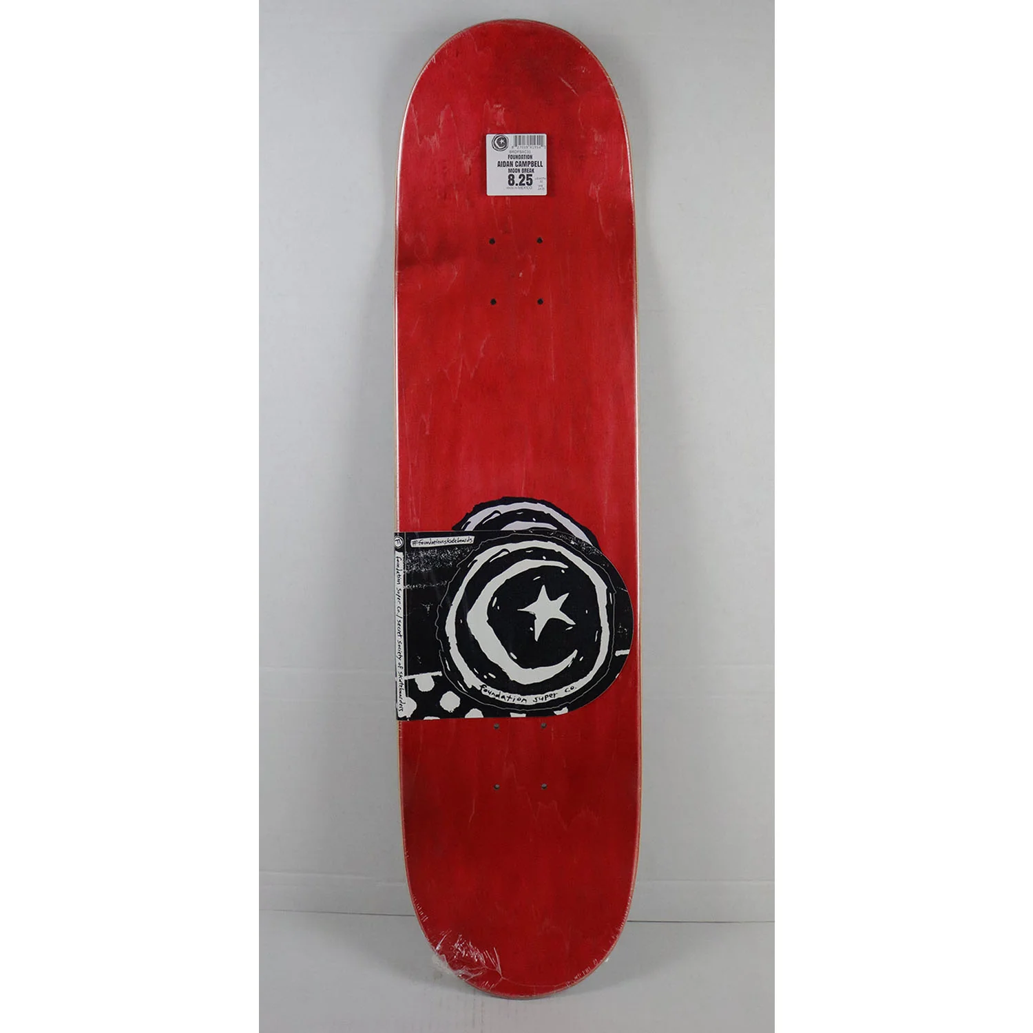 Foundation Skateboard Deck Aidan Campbell Moon Break 8.25" x 32" - Image 3