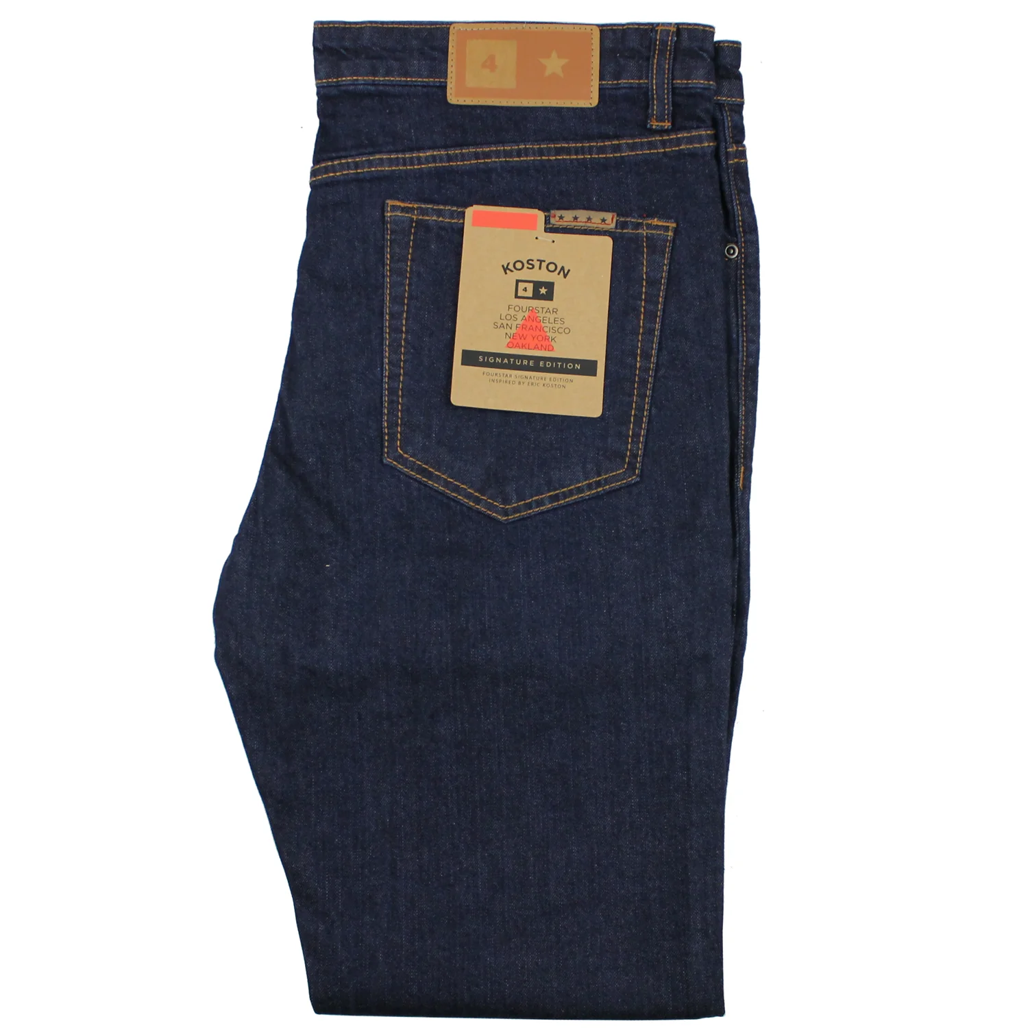 Fourstar Skateboard Pants Koston Signature Jean Indigo Rinse - Image 2