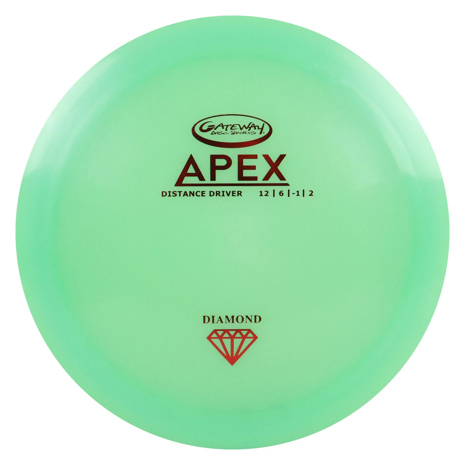 Gateway Disc Golf Diamond Apex Distance Driver 11.5/6/-1/1.5 - Choose Exact Disc - Image 2