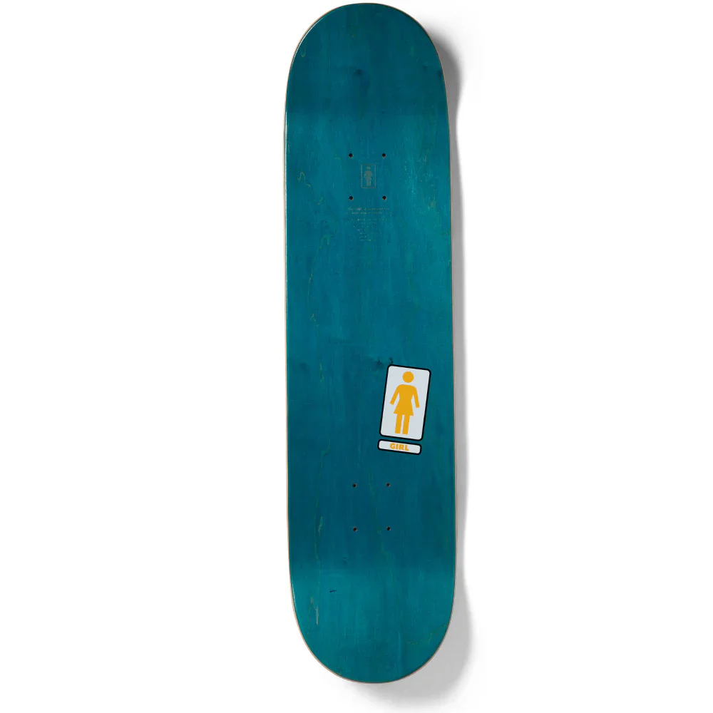 Girl Skateboard Deck Carroll Oops OG Twin Tail 8.25" x 31.875" - Image 2