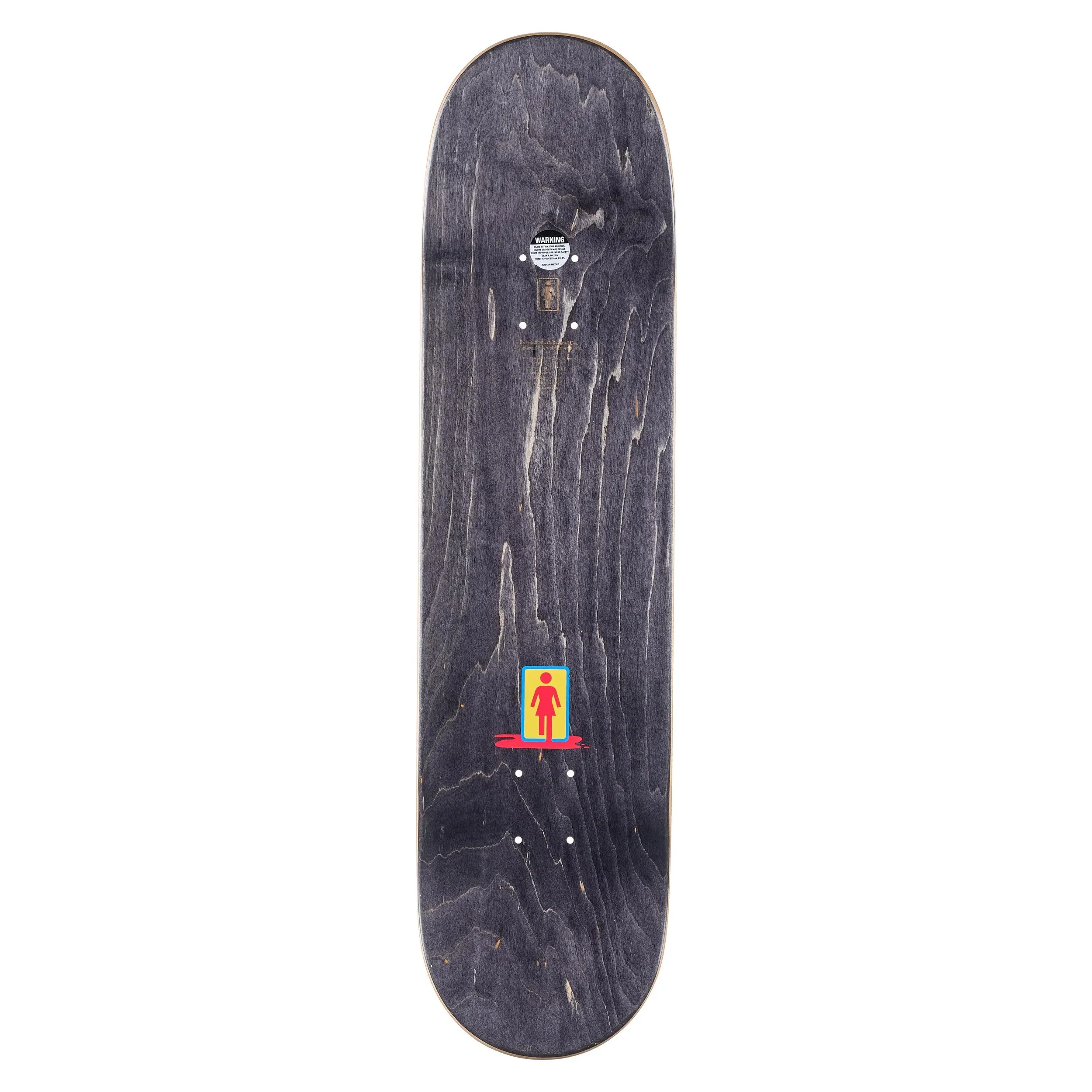 Girl Skateboard Deck Geering Blood Bath 8.0" x 31.5" - Image 2