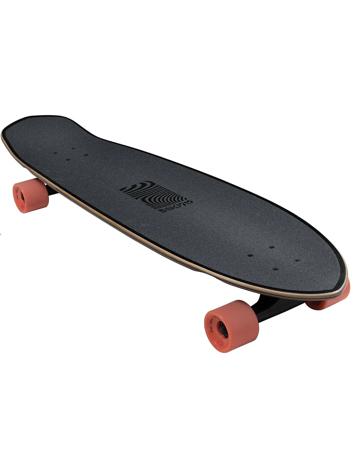 Globe Longboard Blazer XL Black/Orange 9.75" x 36.25" Kicktail - Image 3