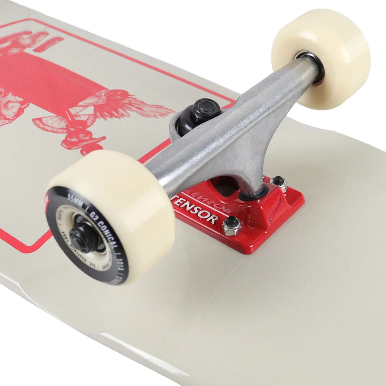 Globe Skateboard Eggy Off White/The Lot Egg Shape Cruiser 8.625" x 31.75" - Image 5