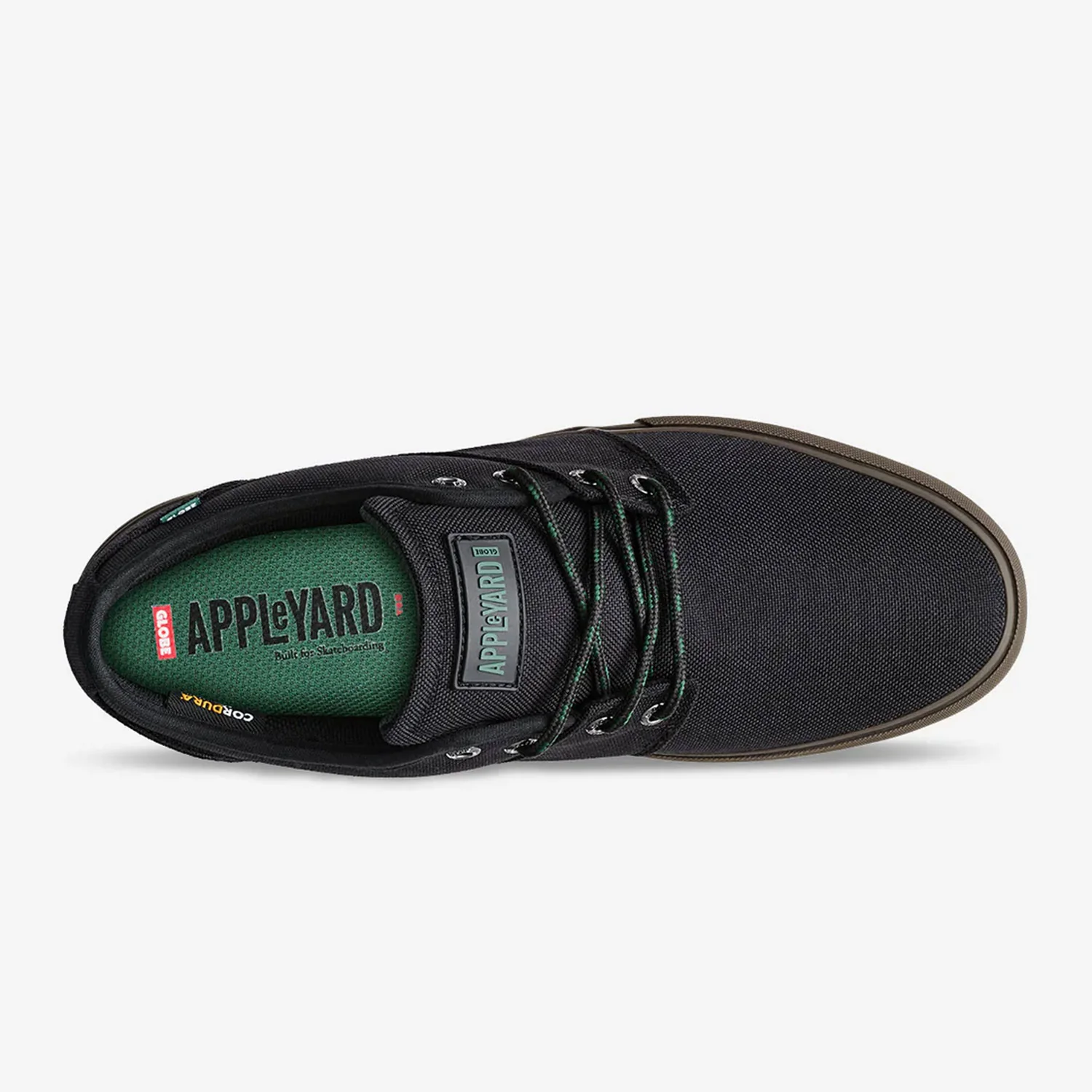 Globe Skateboard Shoes Appleyard Mahalo Black Cordura - Image 2