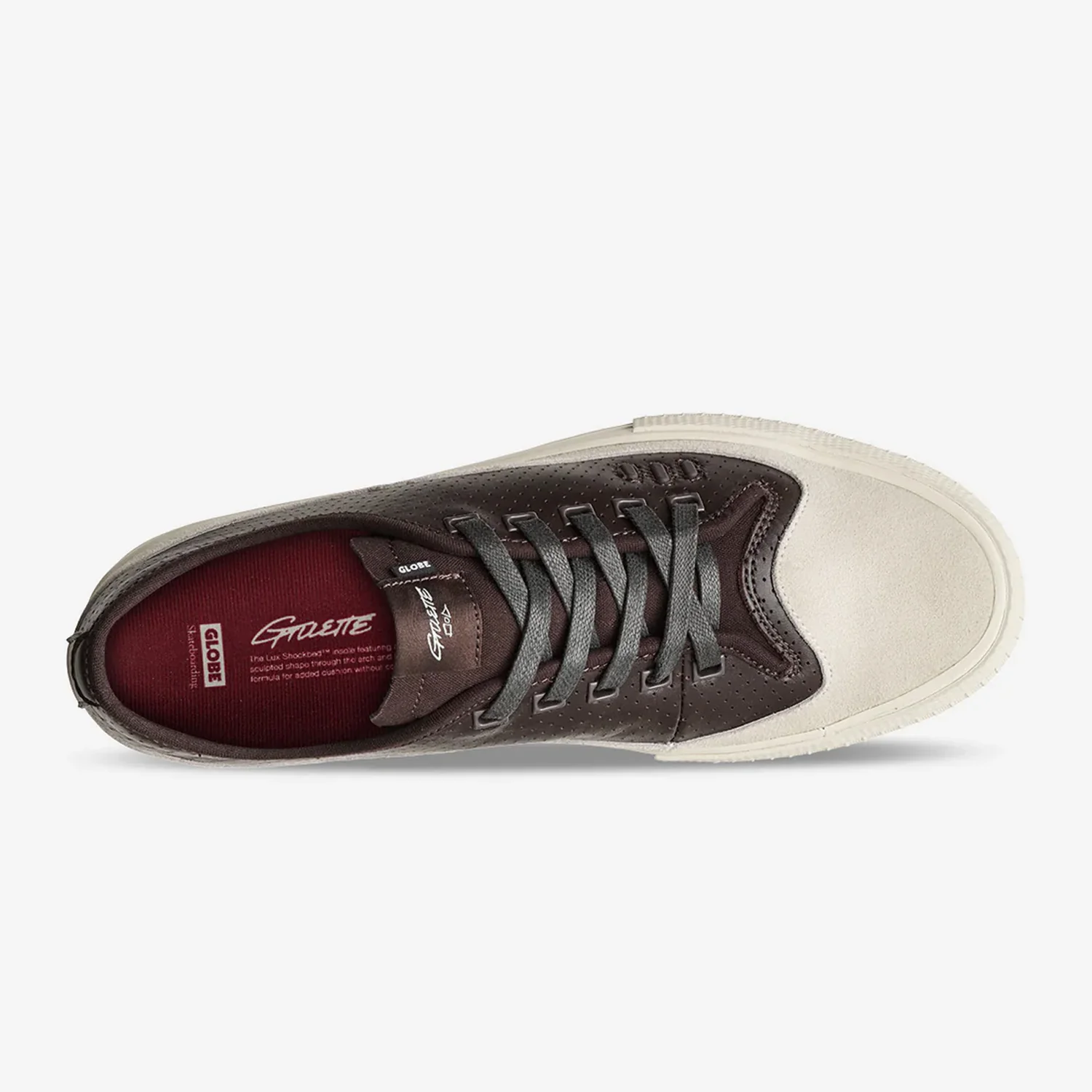 Globe Skateboard Shoes Gillette Mocha/Antique - Image 2