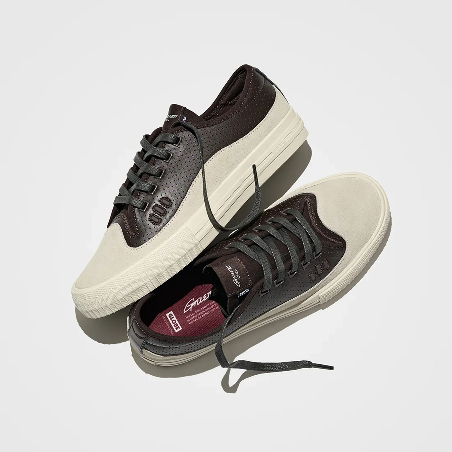 Globe Skateboard Shoes Gillette Mocha/Antique - Image 4