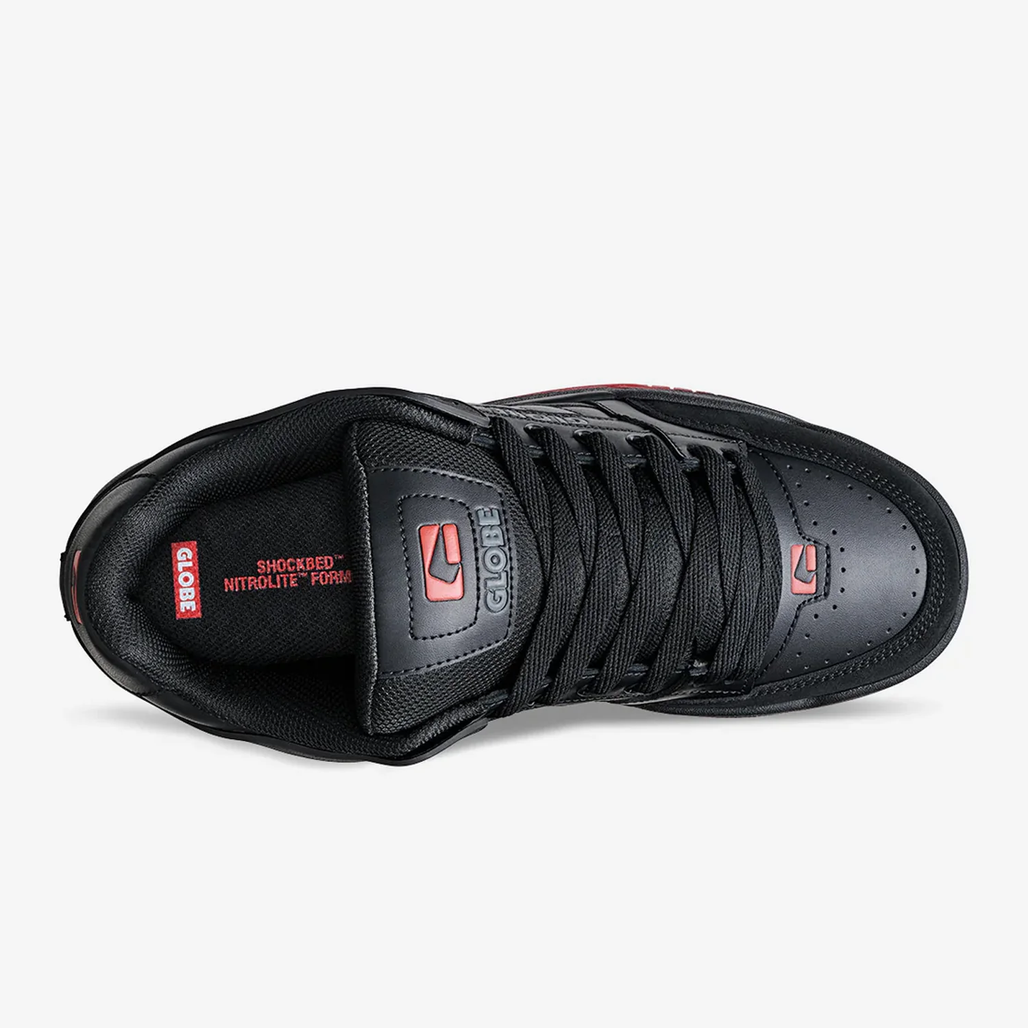 Globe Skateboard Shoes Tilt Black/Red/Charcoal - Image 2