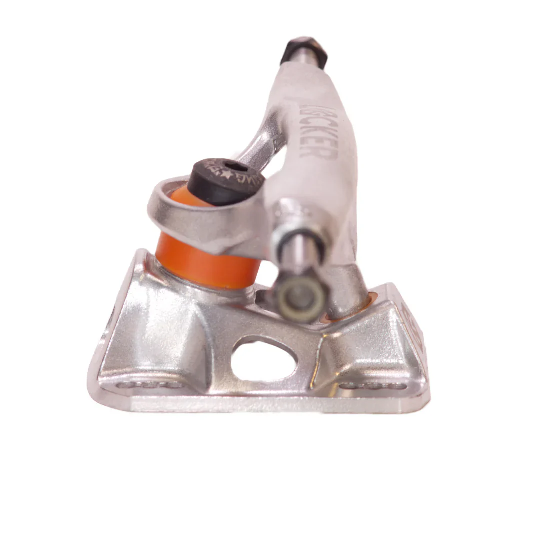 Grind King Skateboard Trucks Locker 2 8.5" Axle Silver (Pair) - Image 4