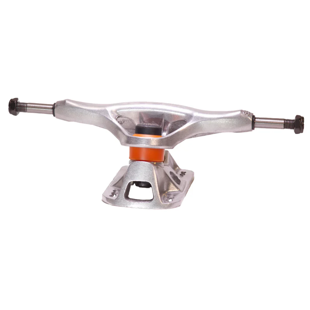 Grind King Skateboard Trucks Locker 2 8.75" Axle Silver (Pair) - Image 2