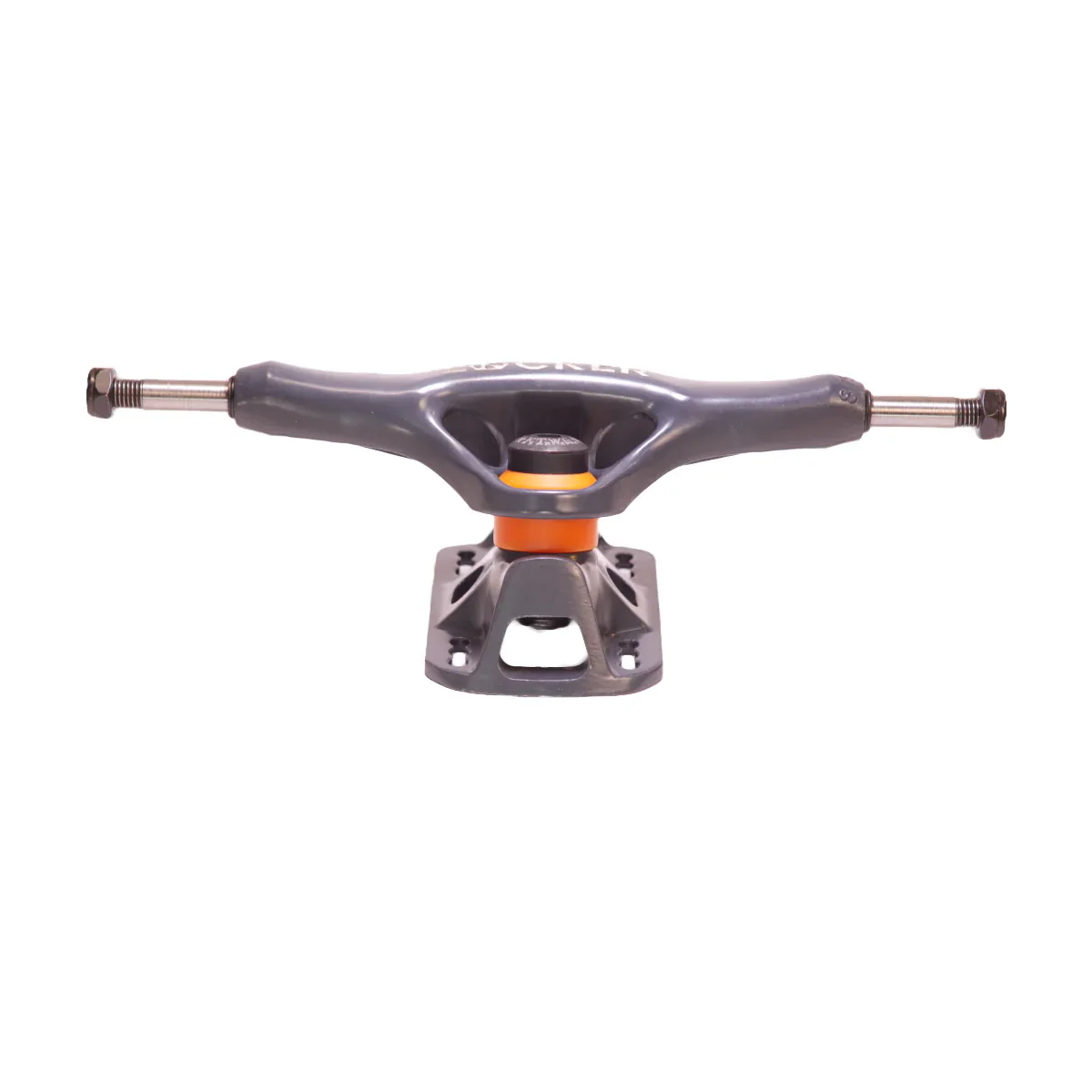 Grind King Skateboard Trucks Locker 2 9.25" Axle Battleship Grey (Pair) - Image 2