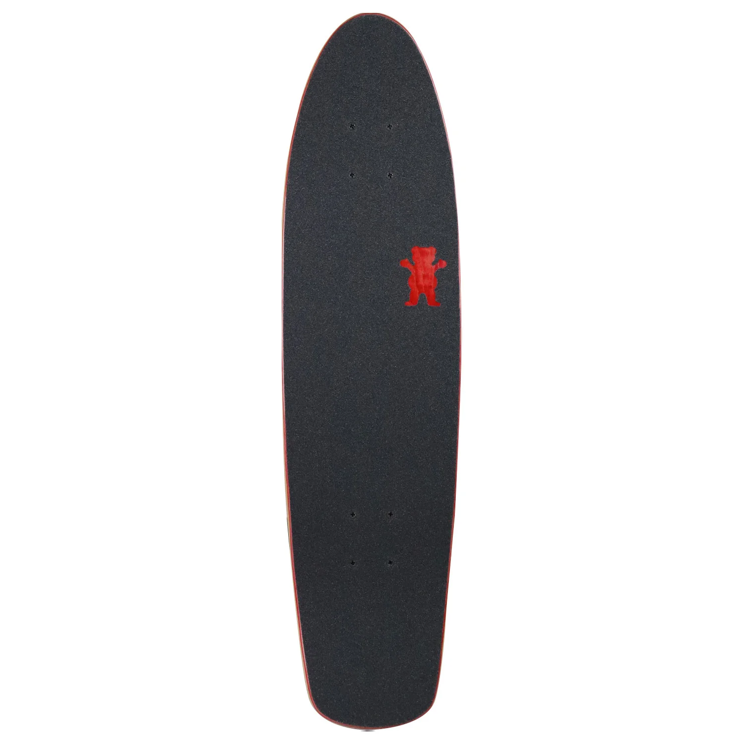 Grizzly X Smiley Skateboard Complete Big Smile Cruiser 7.75" - Image 3