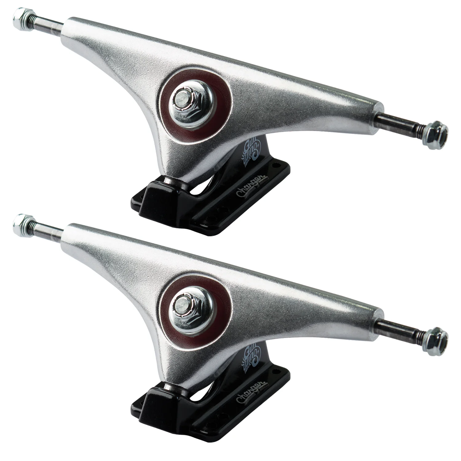 Gullwing Trucks Charger Raw/Black 10"
