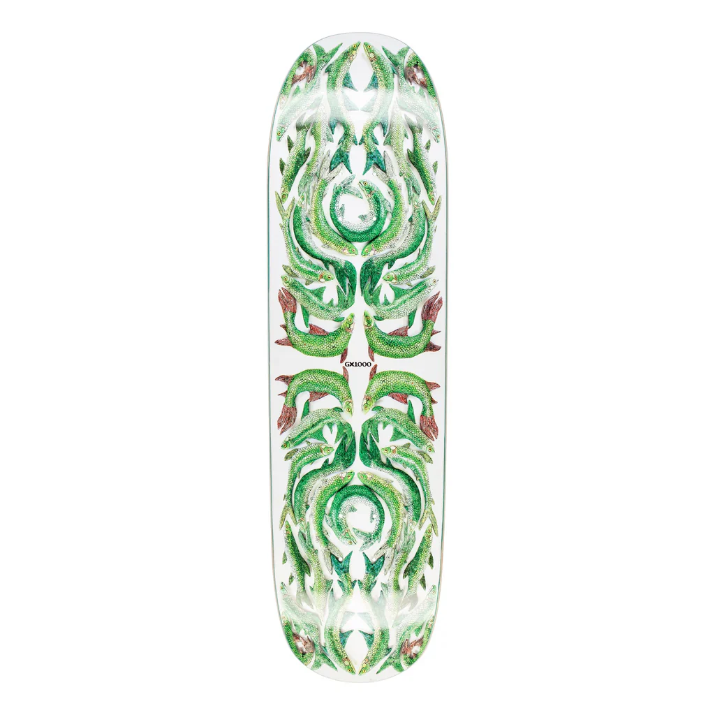 GX1000 Skateboard Deck Fish Wall Shaped 8.6" x 31.9"
