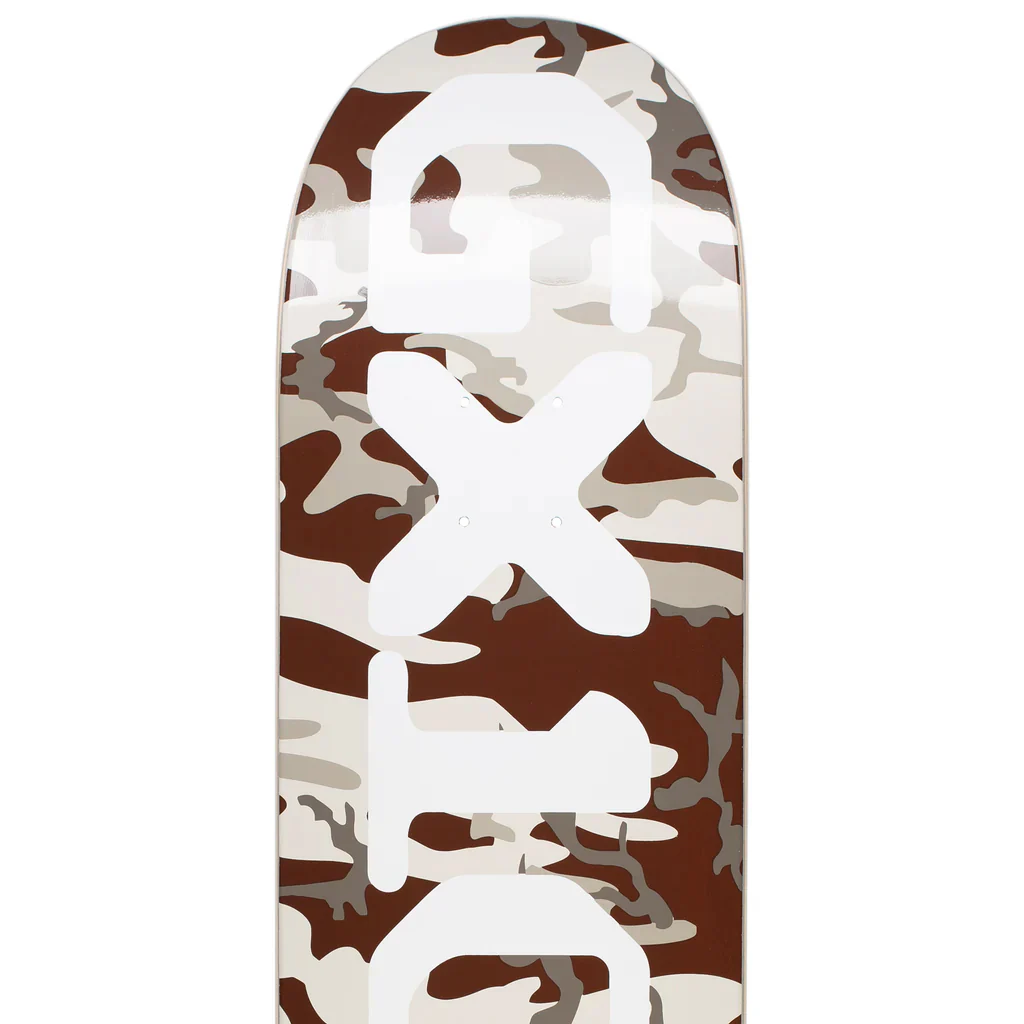 GX1000 Skateboard Deck OG Logo Camo/White 8.375" x 32.25" - Image 2