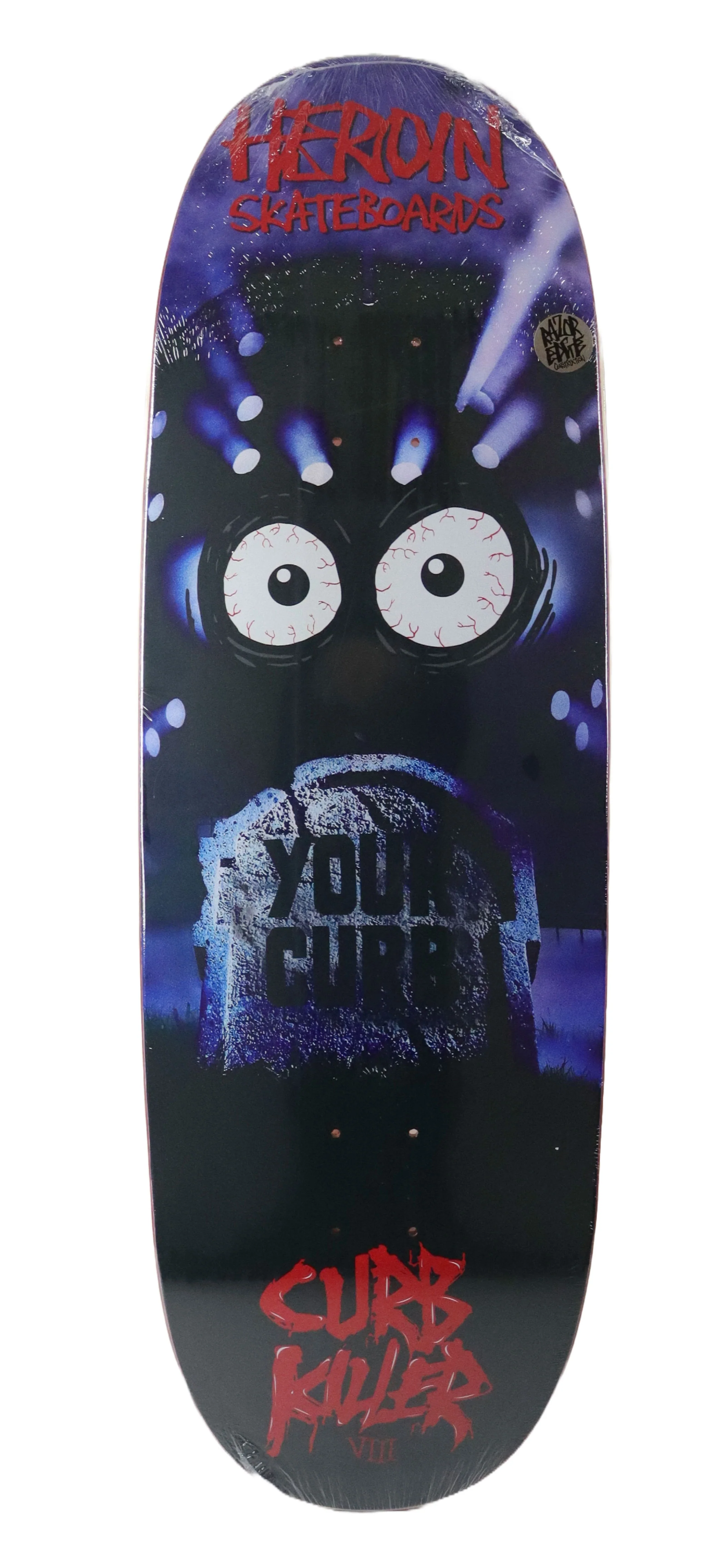 Heroin Premium Skateboard Complete Curb Killer 8 Independent Trucks SML Wheels and Quantum Snot Particles Bearings - Image 2