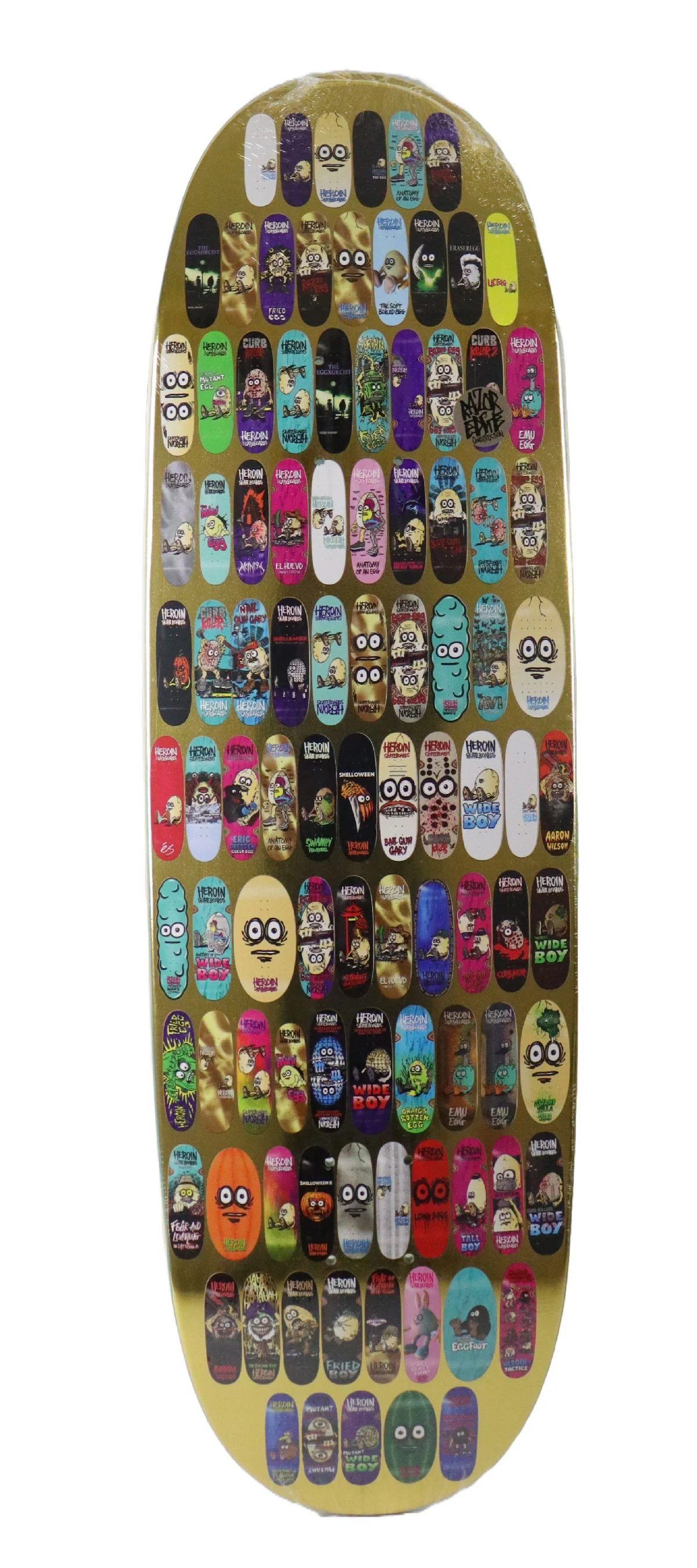 Heroin Skateboard Complete 100th Egg 9.125" x 32" - Image 2