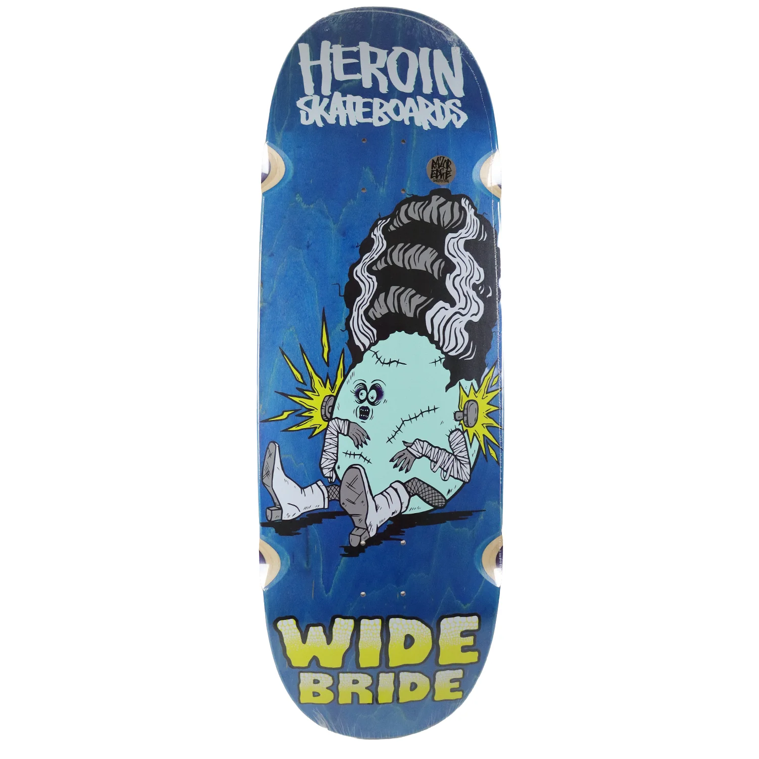 Heroin Skateboard Deck Wide Bride (Assorted) 10.4" x 32.4" - Image 3