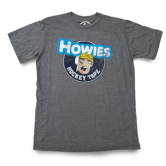 Howies Hockey Tape Shirt Vintage Grey XL