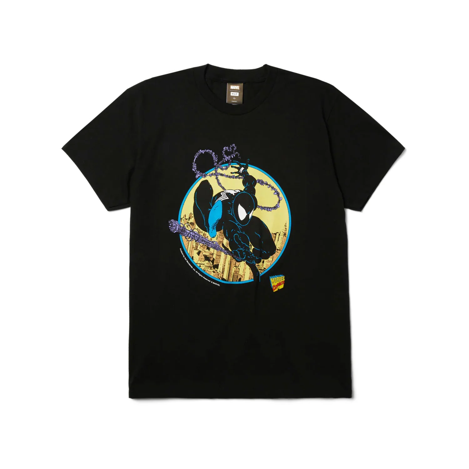 Huf X Marvel Spider-Man Three Hundred T-Shirt Black