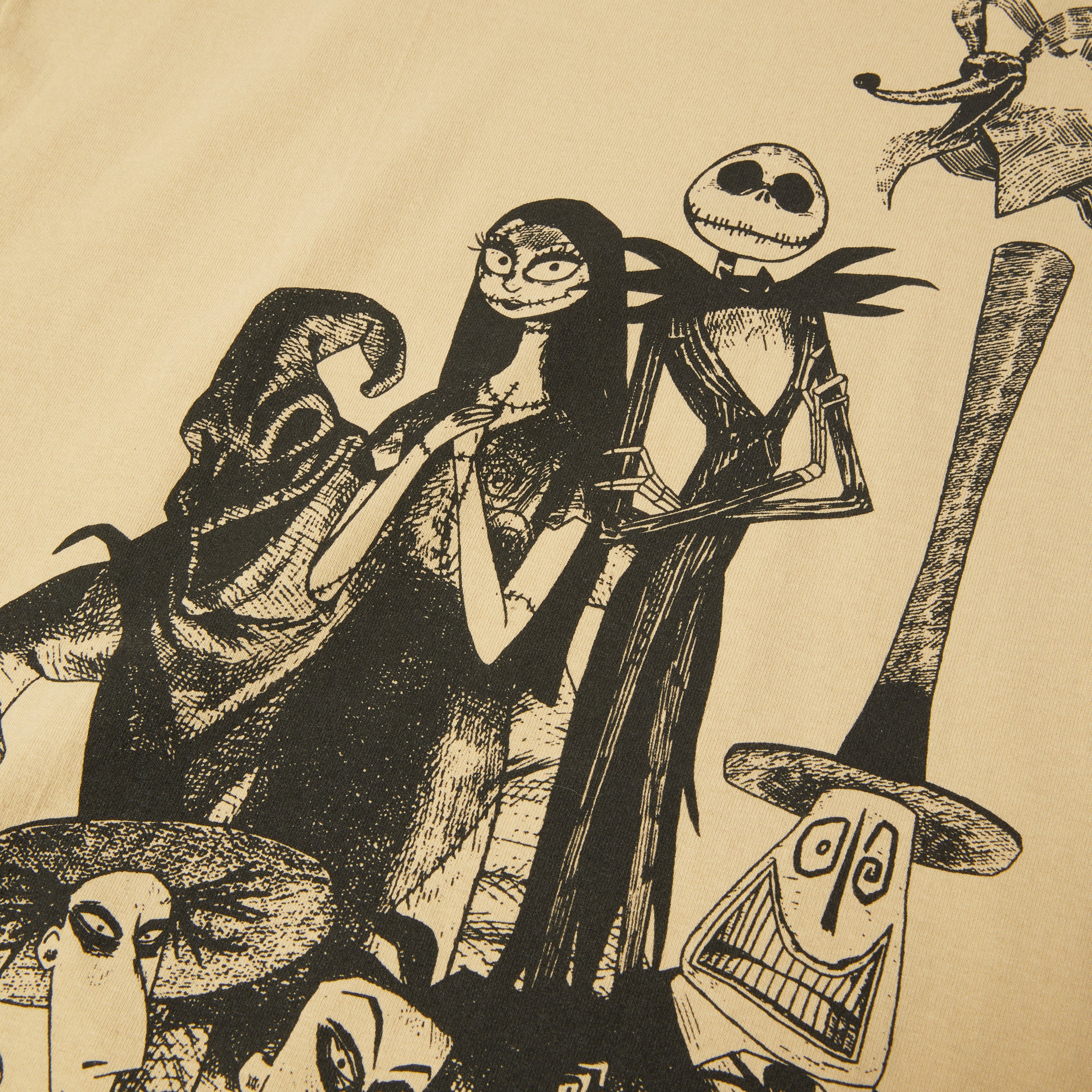 Huf X Nightmare Before Christmas Shirt Nightmare Cast Sand - Image 3