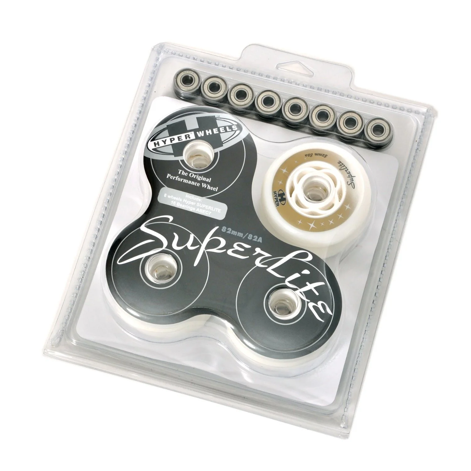 Hyper Superlite Set of 8 W/Bearings 84mm 82a - Image 2