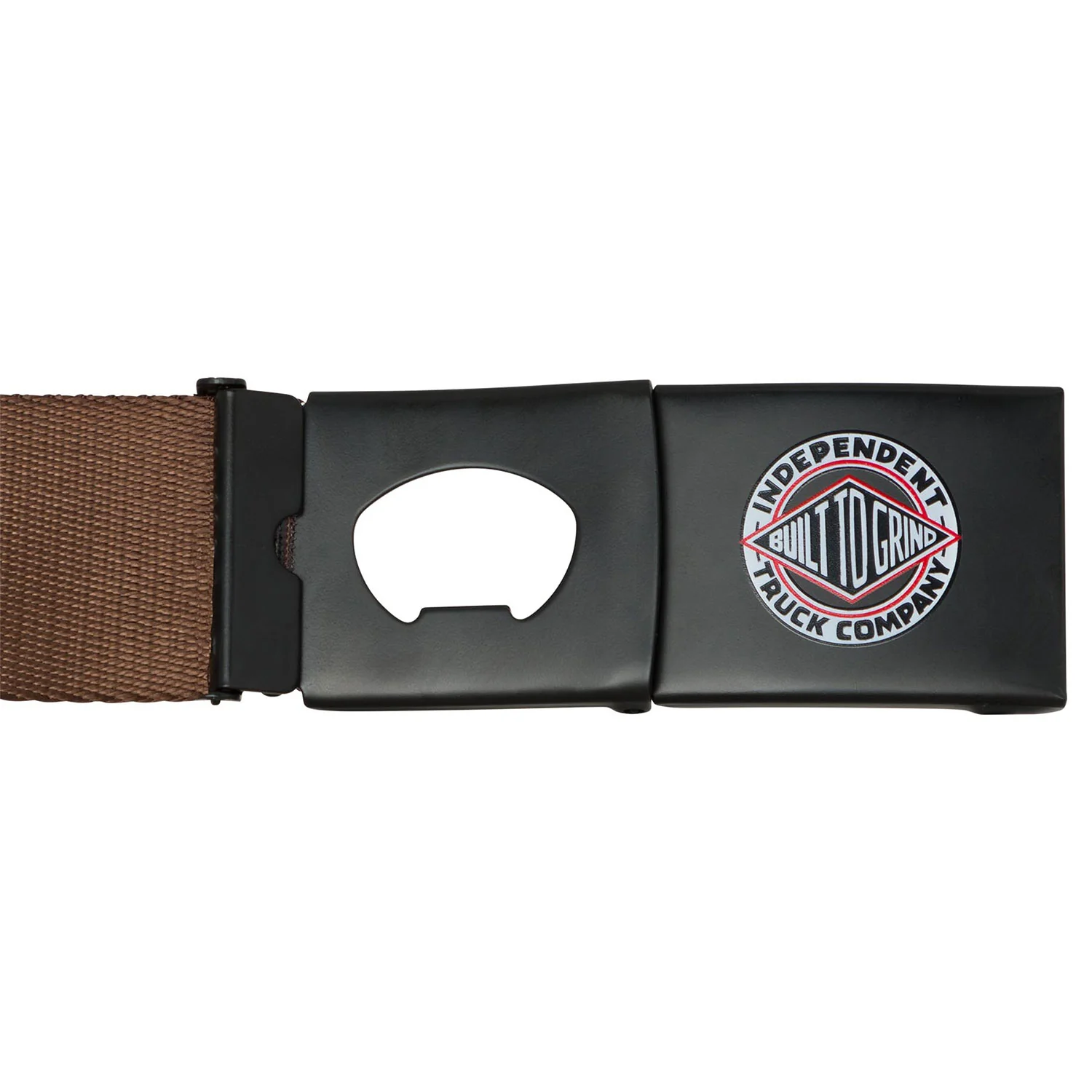 Independent Skateboard Belt BTG Summit Web Brown  OS - Image 2