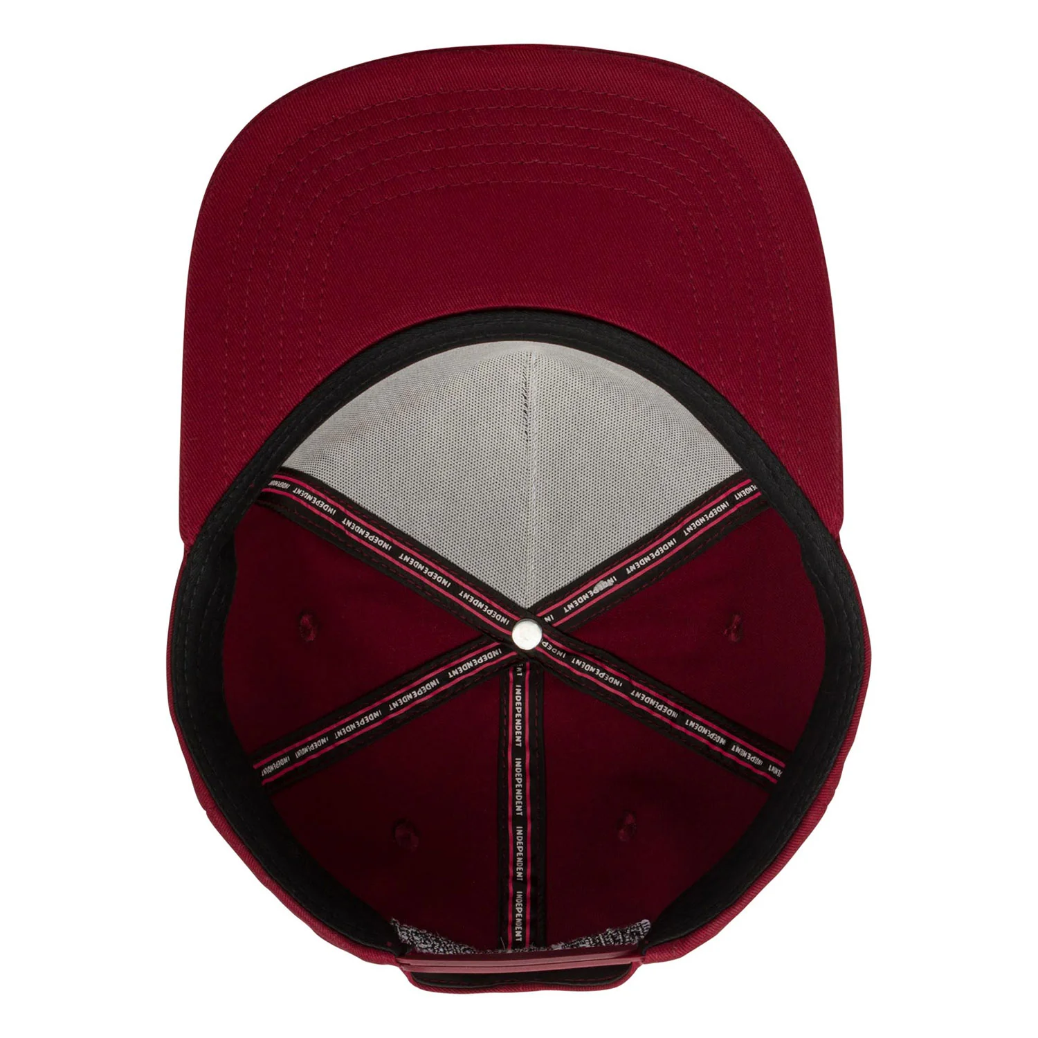 Independent Skateboard Hat BTG Speed Bar Maroon OS - Image 4