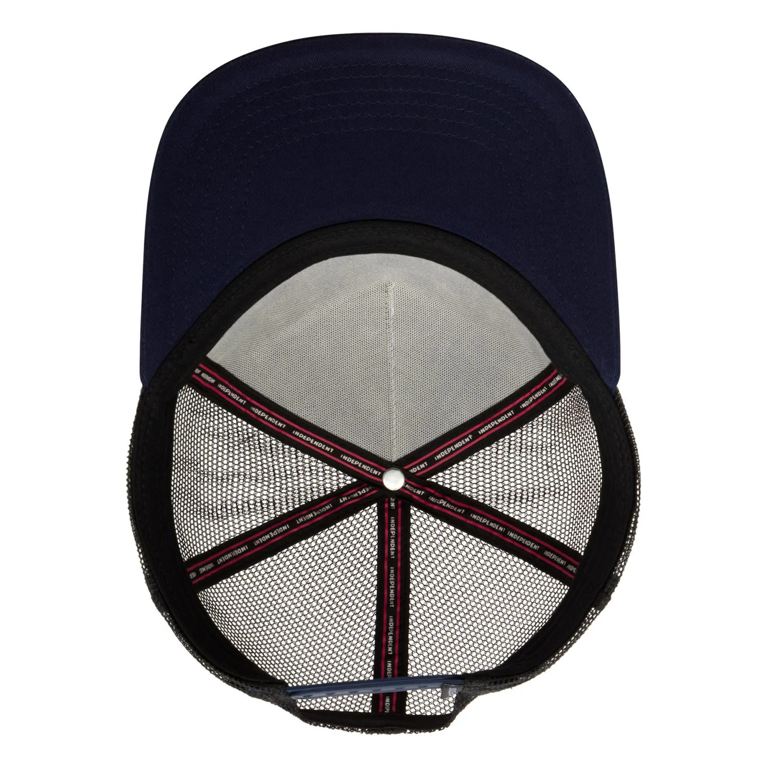 Independent Skateboard Hat Span Mesh Trucker Navy/Black OS - Image 4