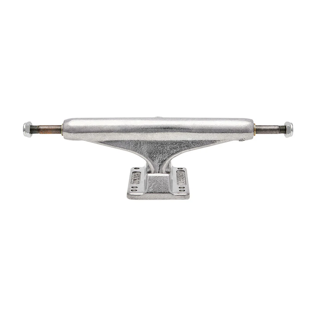 Independent Skateboard Package - 159 (8.75") Trucks, Powell Peralta Mini-Cubic Blue Wheels, Amp 5 Bearings - Image 2