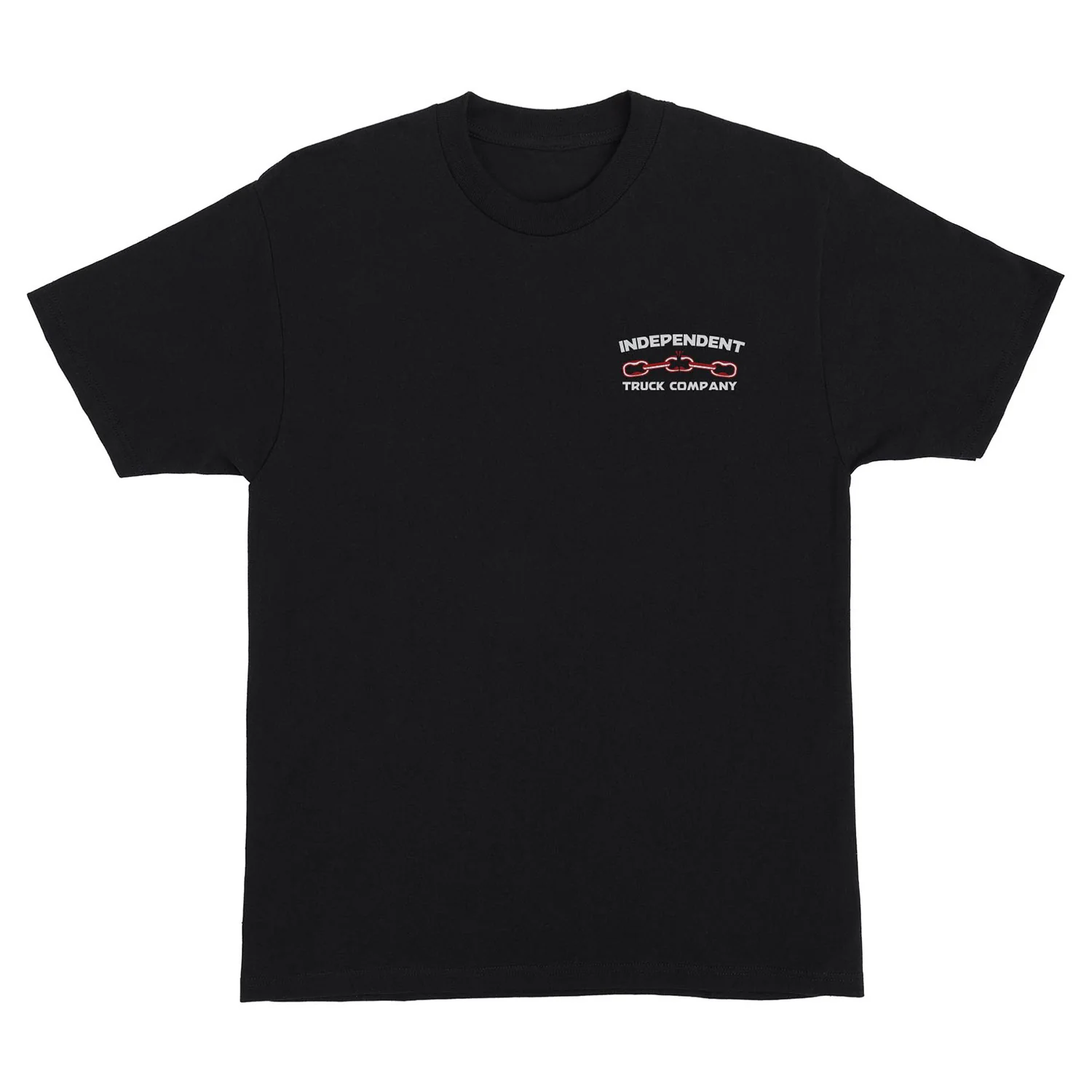 Independent Skateboard T-Shirt Anytime Anywhere Chain Black - Image 2