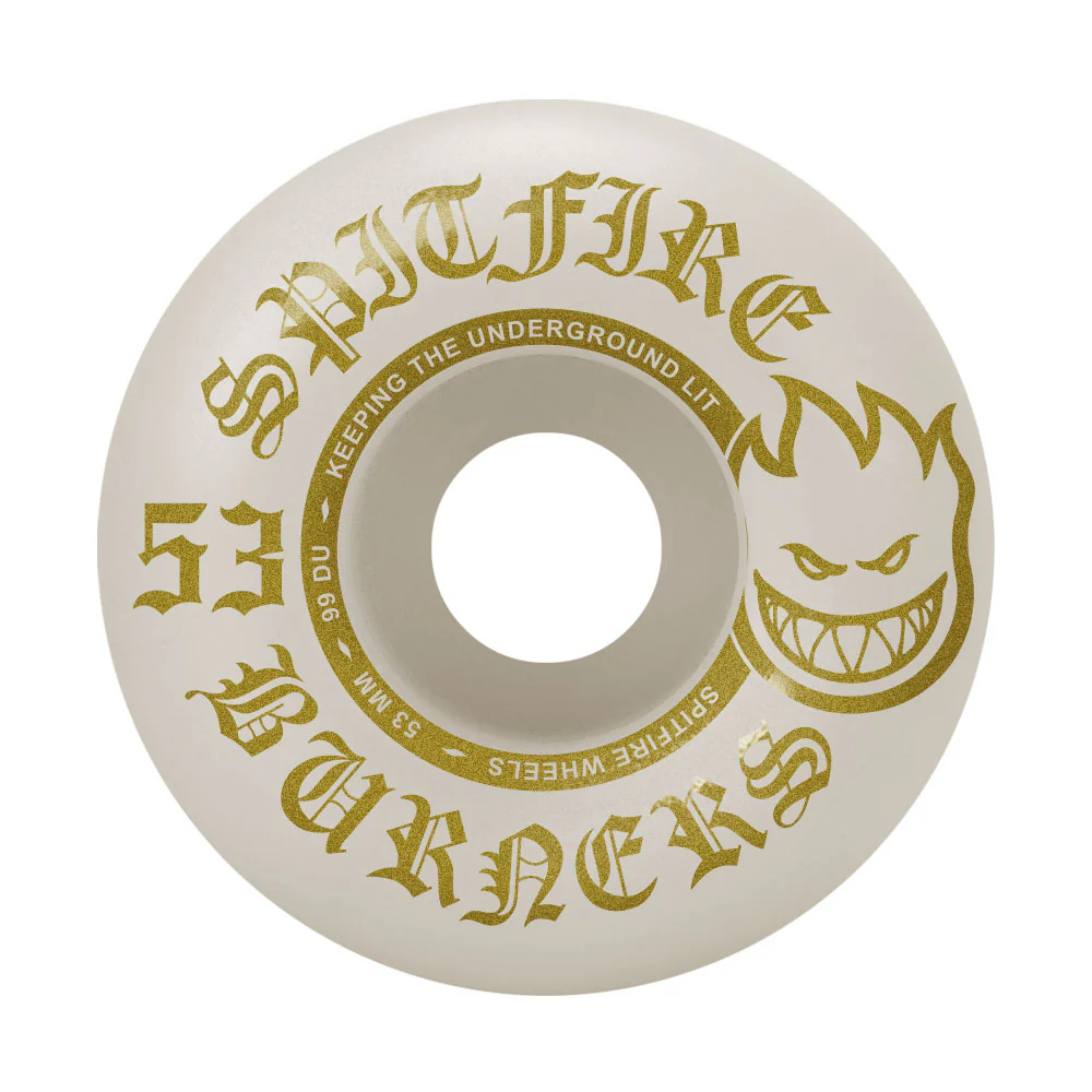Independent Skateboard Trucks 144 Mid + 53mm Spitfire Burners Wheels, Bones Bearings - Image 3