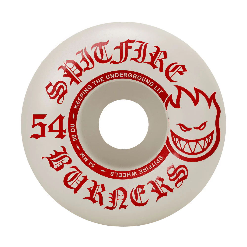Independent Skateboard Trucks 144 Mid + 54mm Spitfire Burners Wheels, Abec 5 Bearings - Image 4