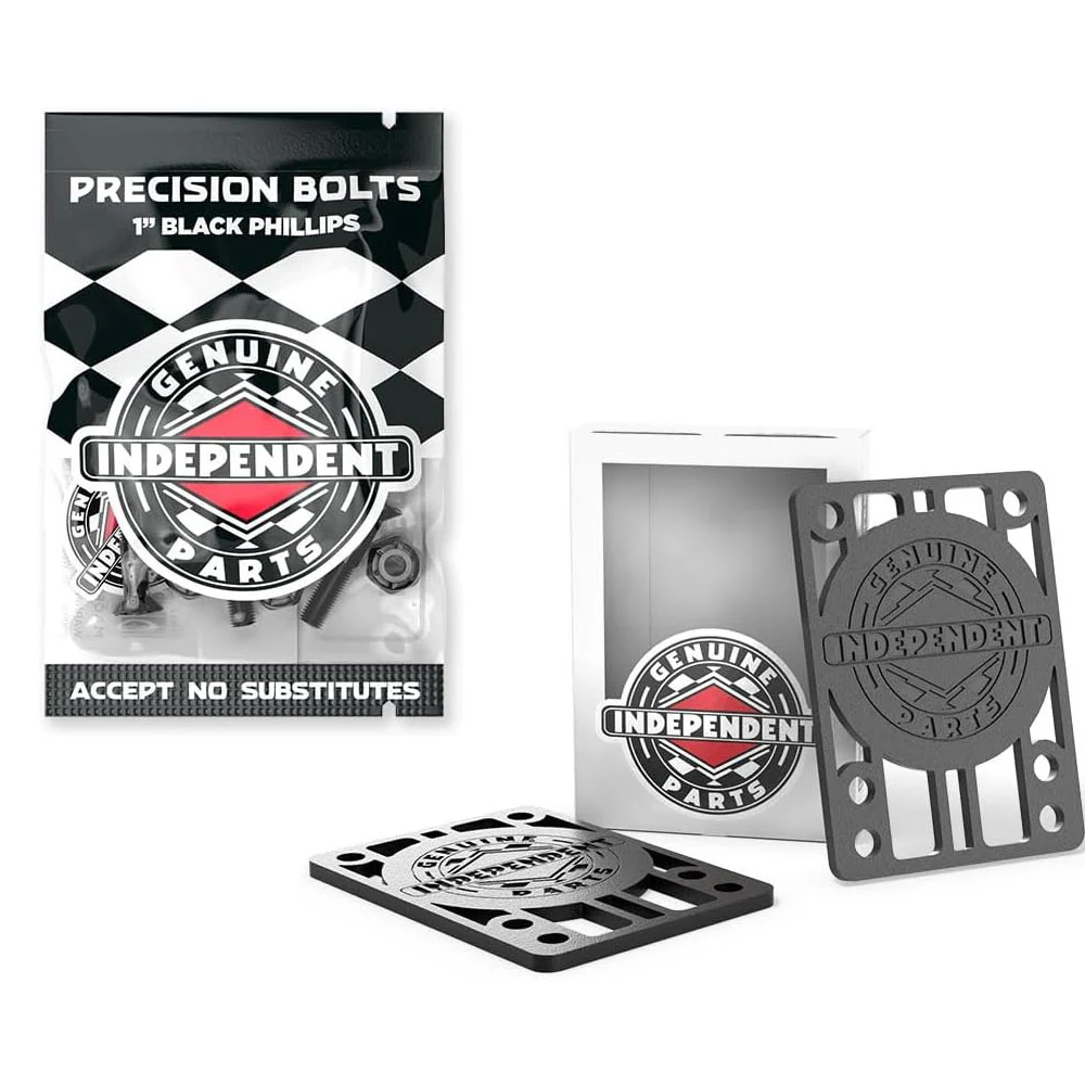 Independent Skateboard Trucks 149 + Satori 54mm 101A Wheels Indy Bearings Hardware Risers - Image 4