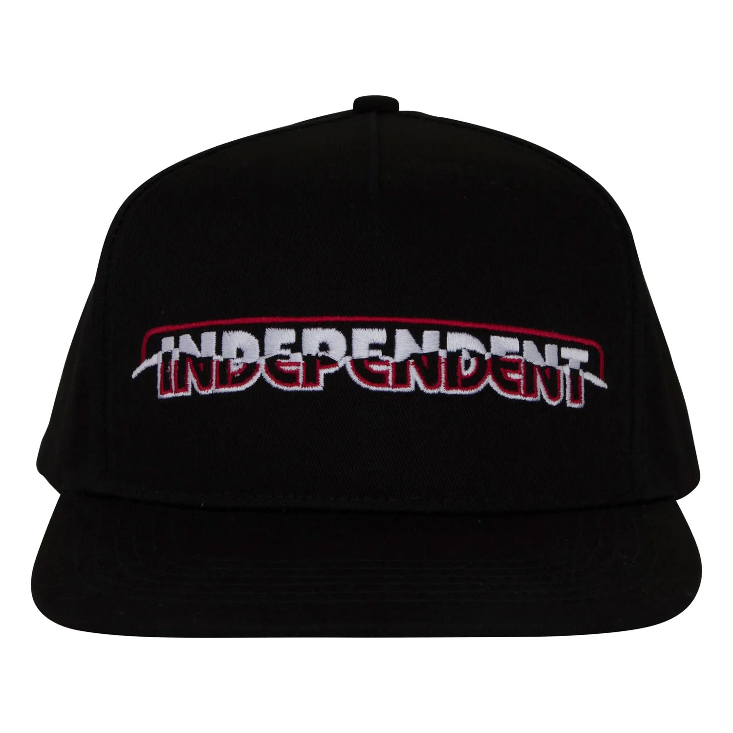 Independent Trucks Hat Barhouse Ripped Snapback Black - Image 3