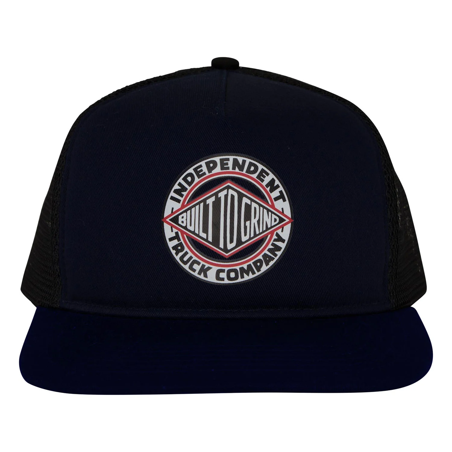 Independent Trucks Hat BTG Summit Printed Mesh Trucker Navy/Black - Image 3