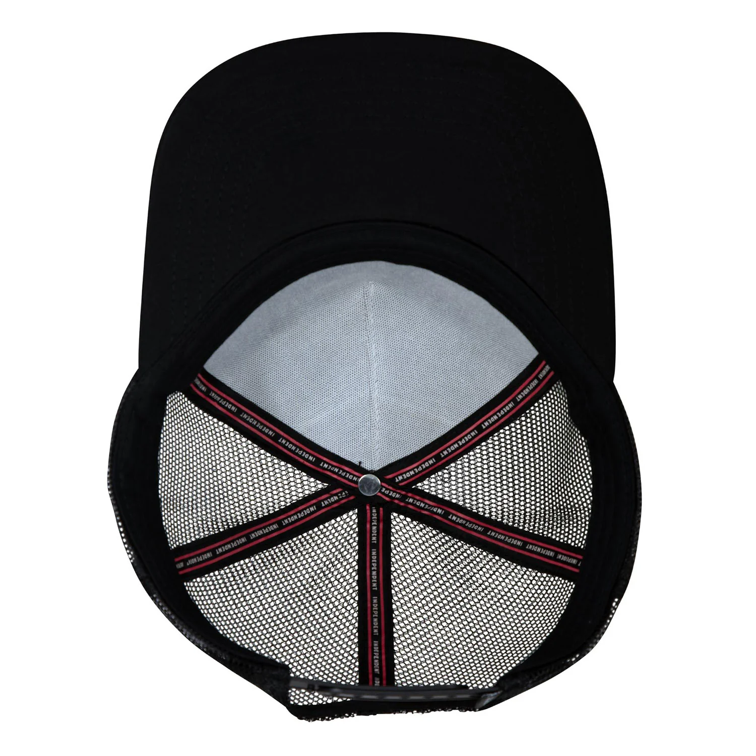 Independent Trucks Hat BTG Summit Printed Mesh Trucker Saddle/Black - Image 3