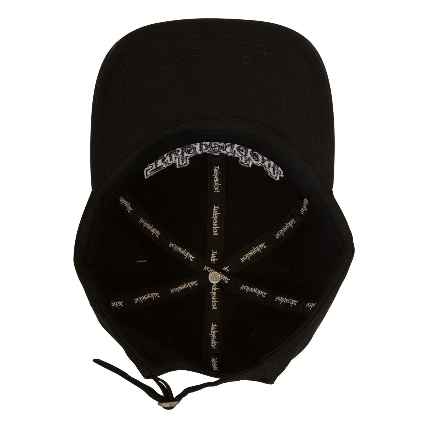 Independent Trucks Hat Gonz Bar Dad Strapback Unstructured Black - Image 4