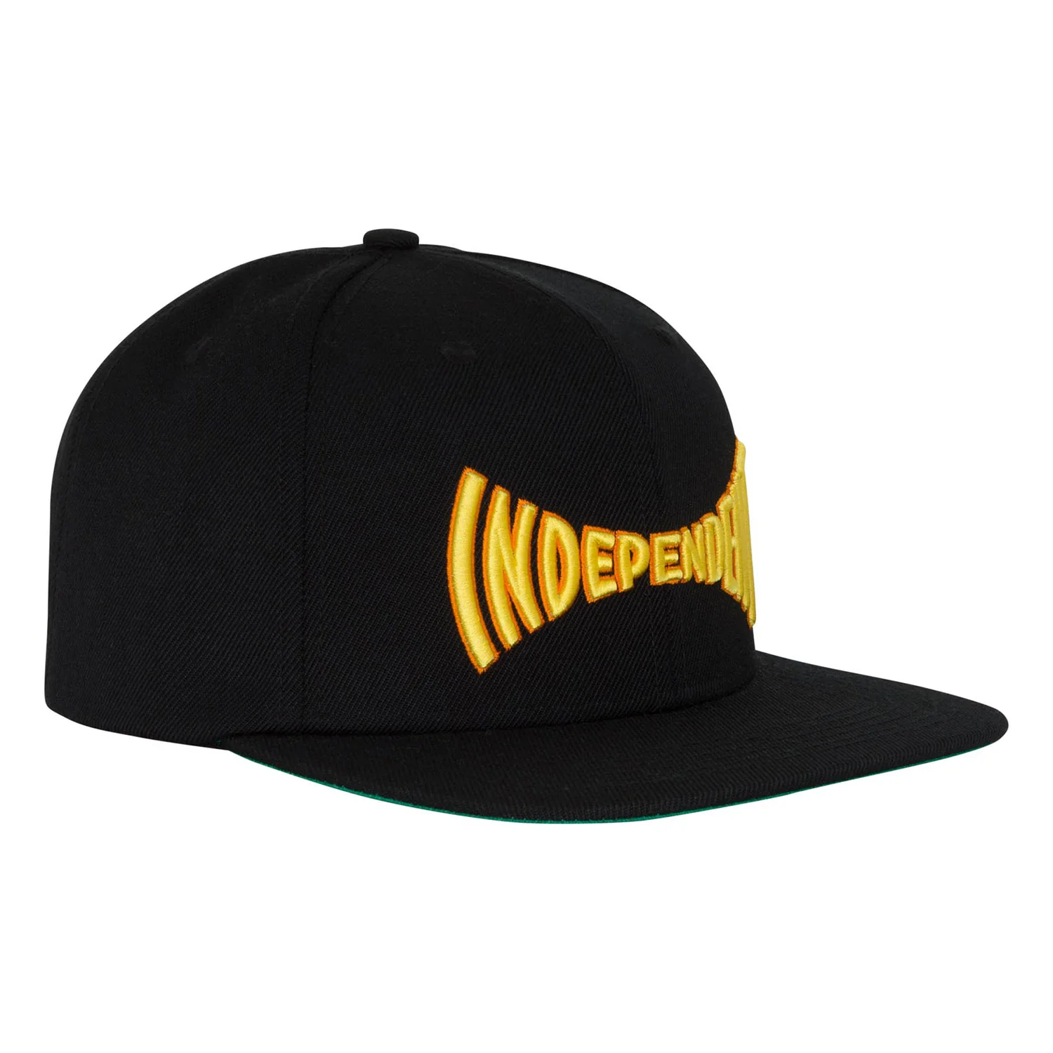 Independent Trucks Hat Spanning Snapback Structured Black - Image 3