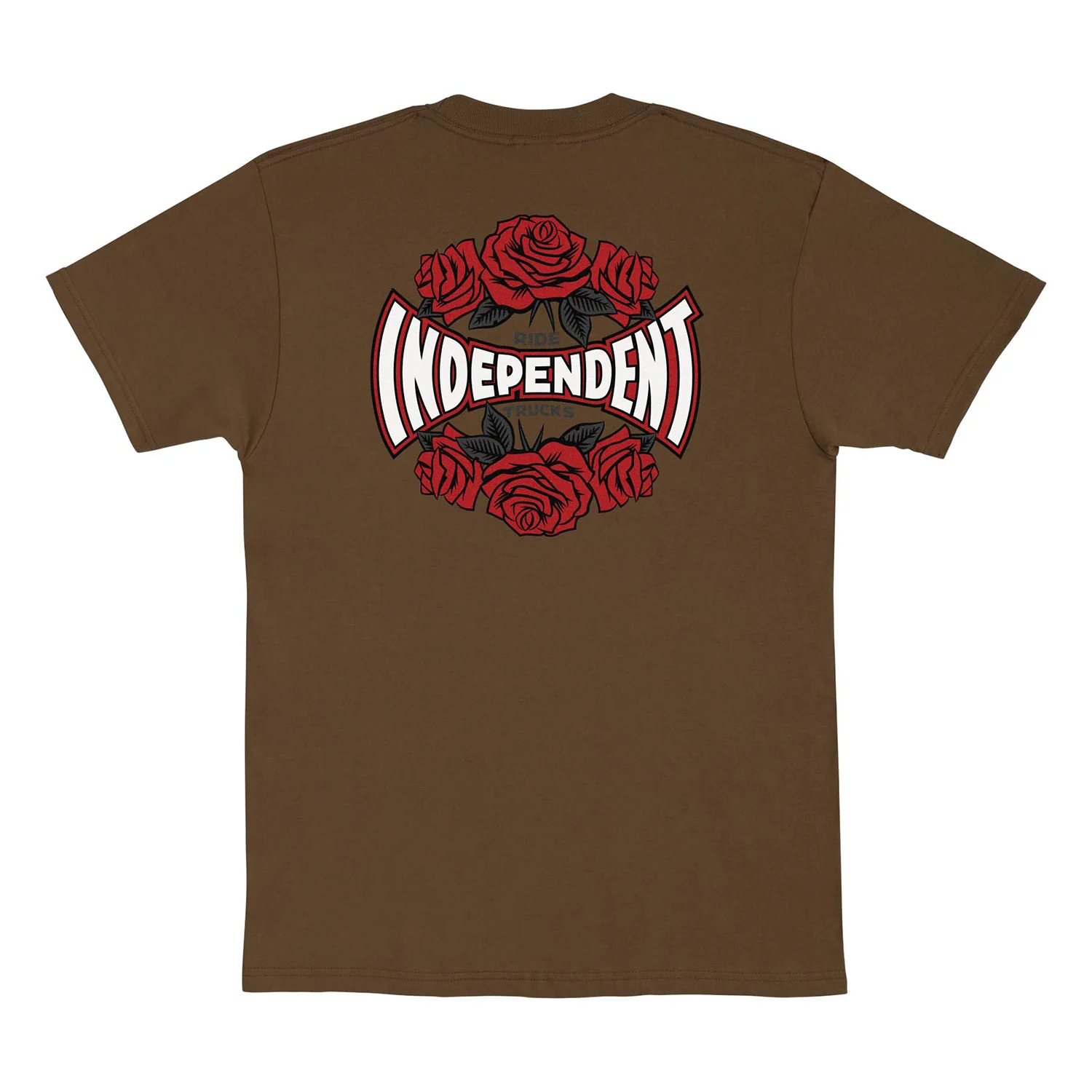 Independent Trucks Shirt Rose Span Dark Chocolate