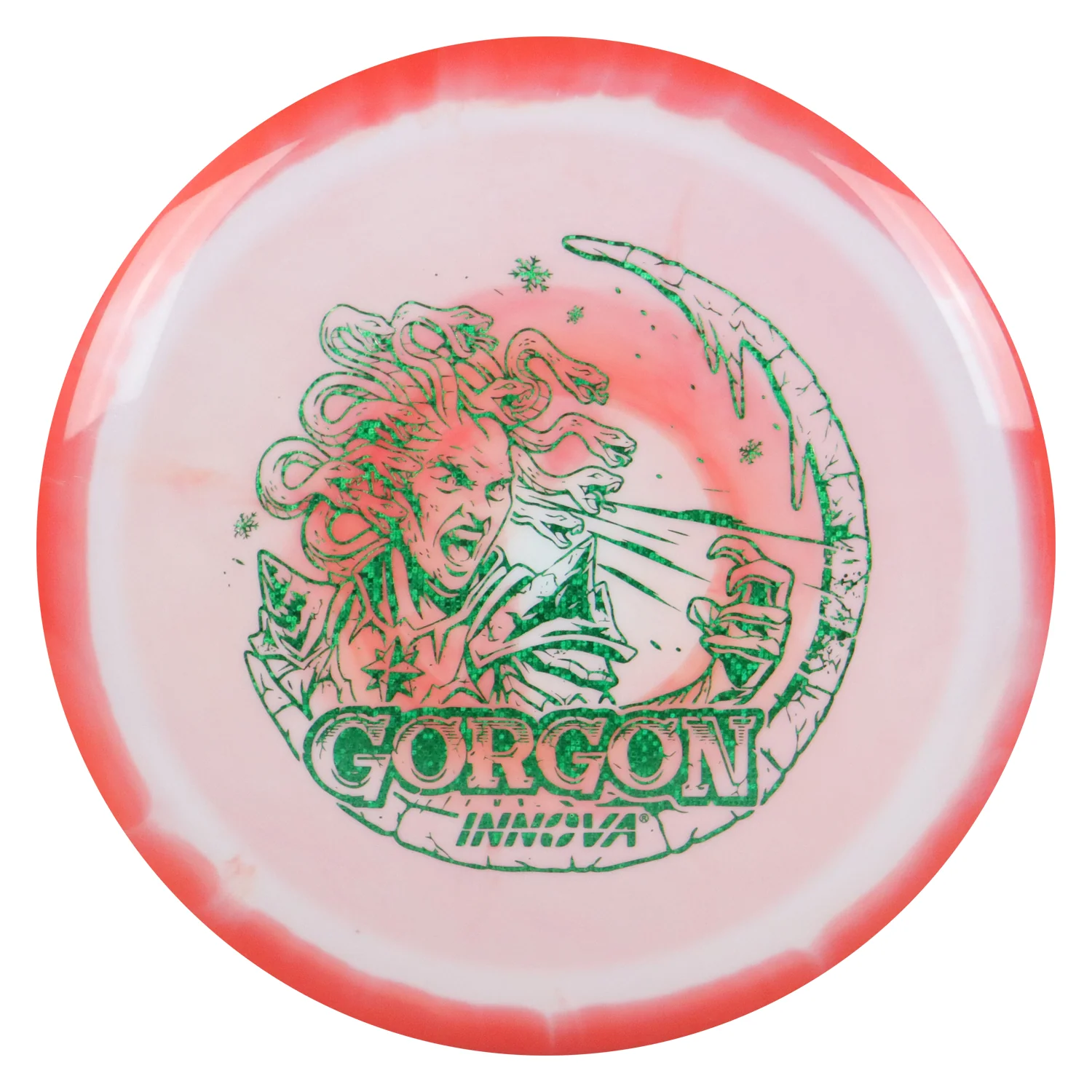Innova Disc Golf Holiday Halo Star Gorgon w/ Free Luster Snowflake Mini - Choose Exact Disc - Image 20